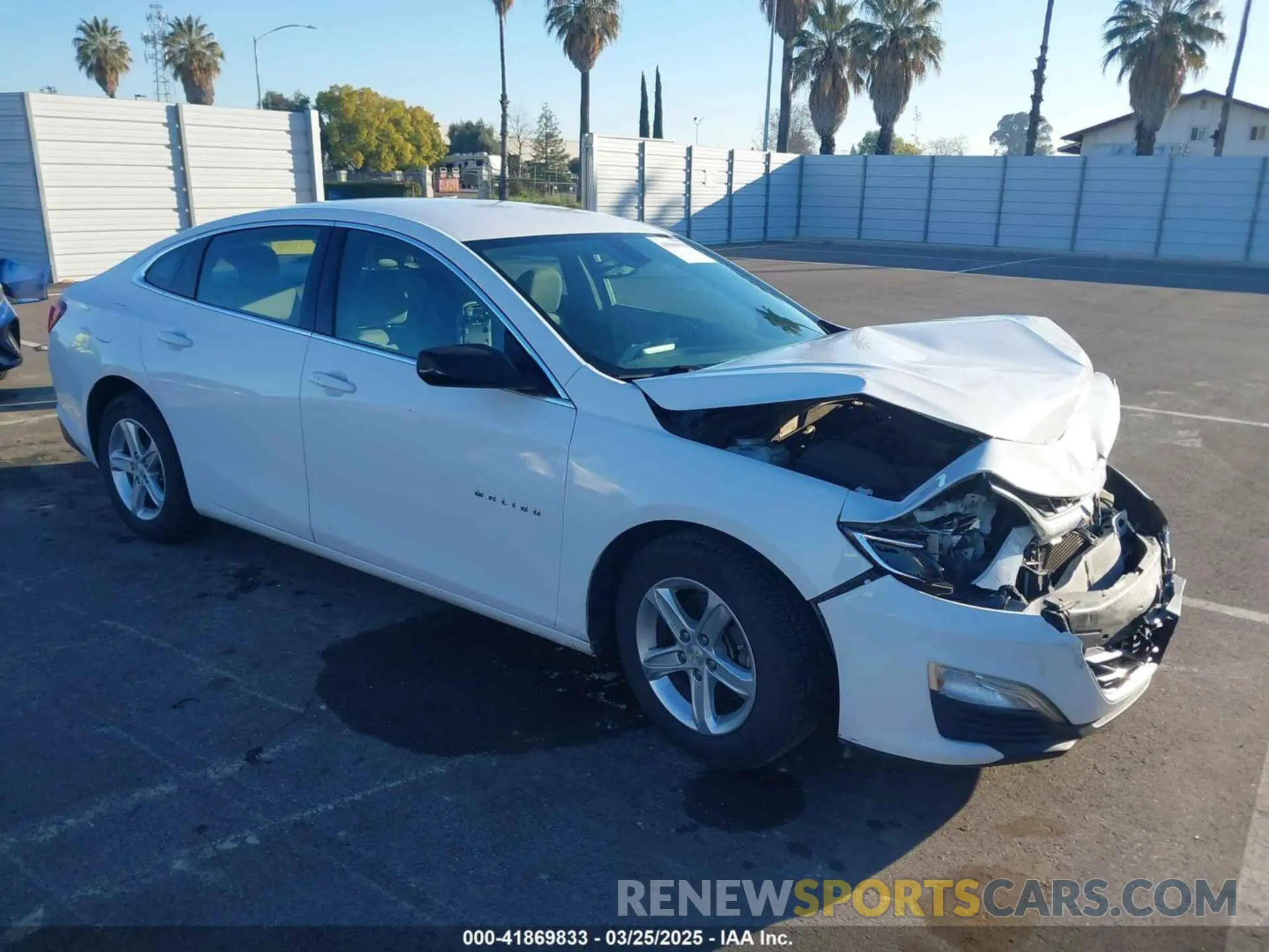 1 fotografías del automóvil dañado 1G1ZC5STXKF171852 CHEVROLET MALIBU 2019