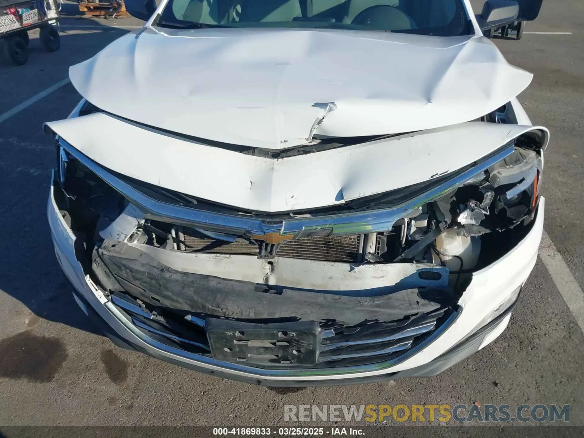 6 fotografías del automóvil dañado 1G1ZC5STXKF171852 CHEVROLET MALIBU 2019