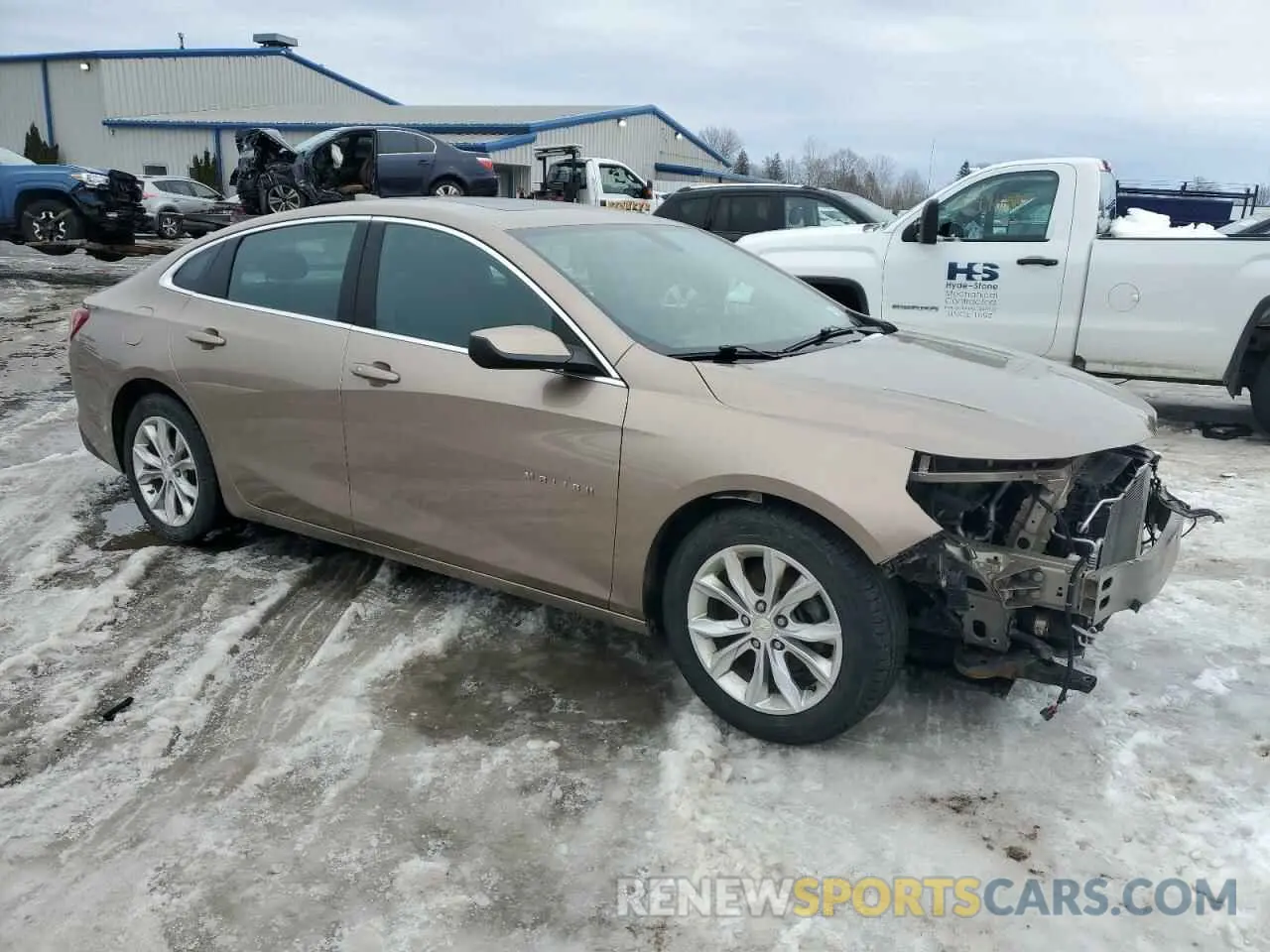 4 fotografías del automóvil dañado 1G1ZD5ST0KF138579 CHEVROLET MALIBU 2019