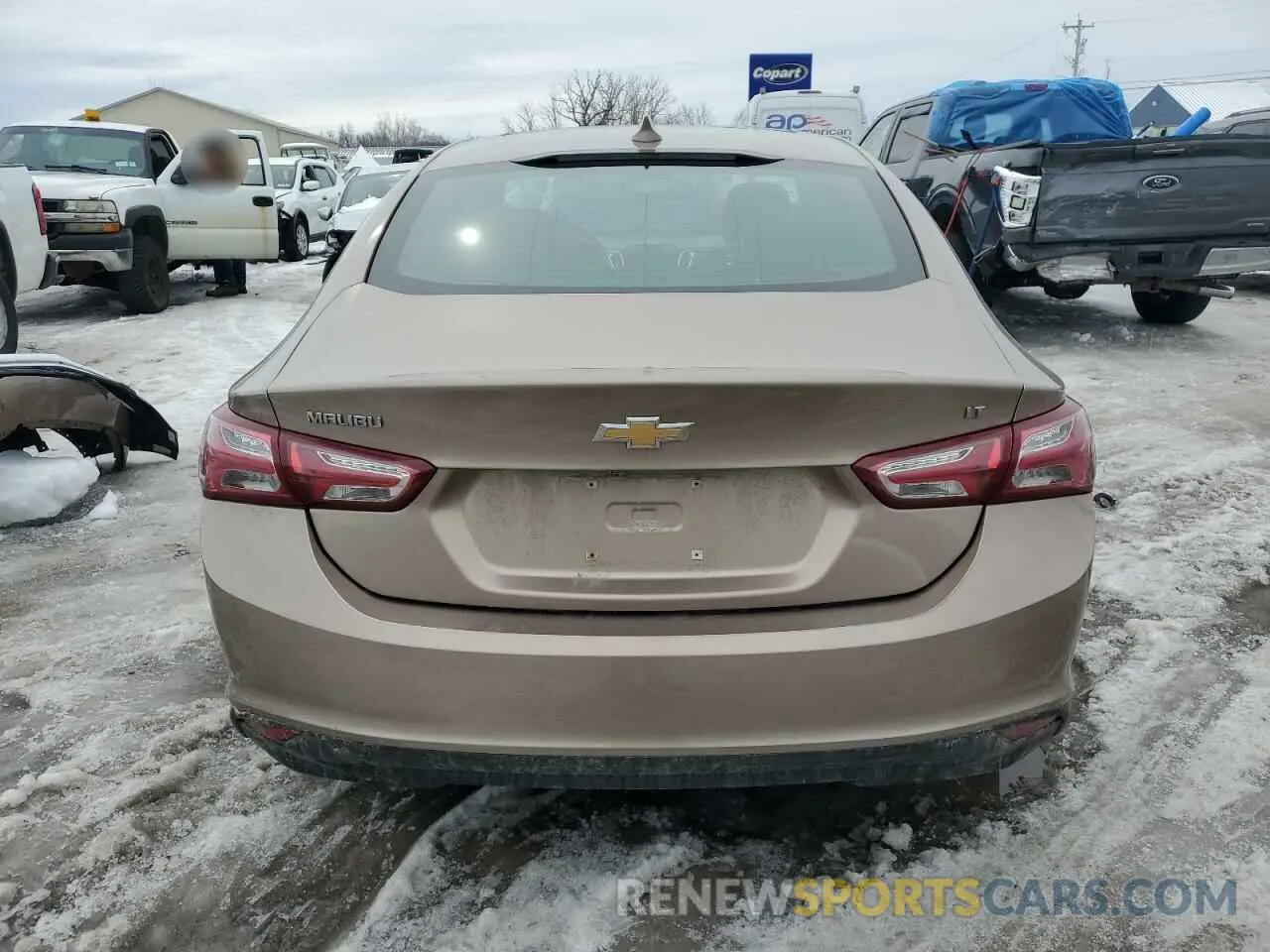 6 fotografías del automóvil dañado 1G1ZD5ST0KF138579 CHEVROLET MALIBU 2019