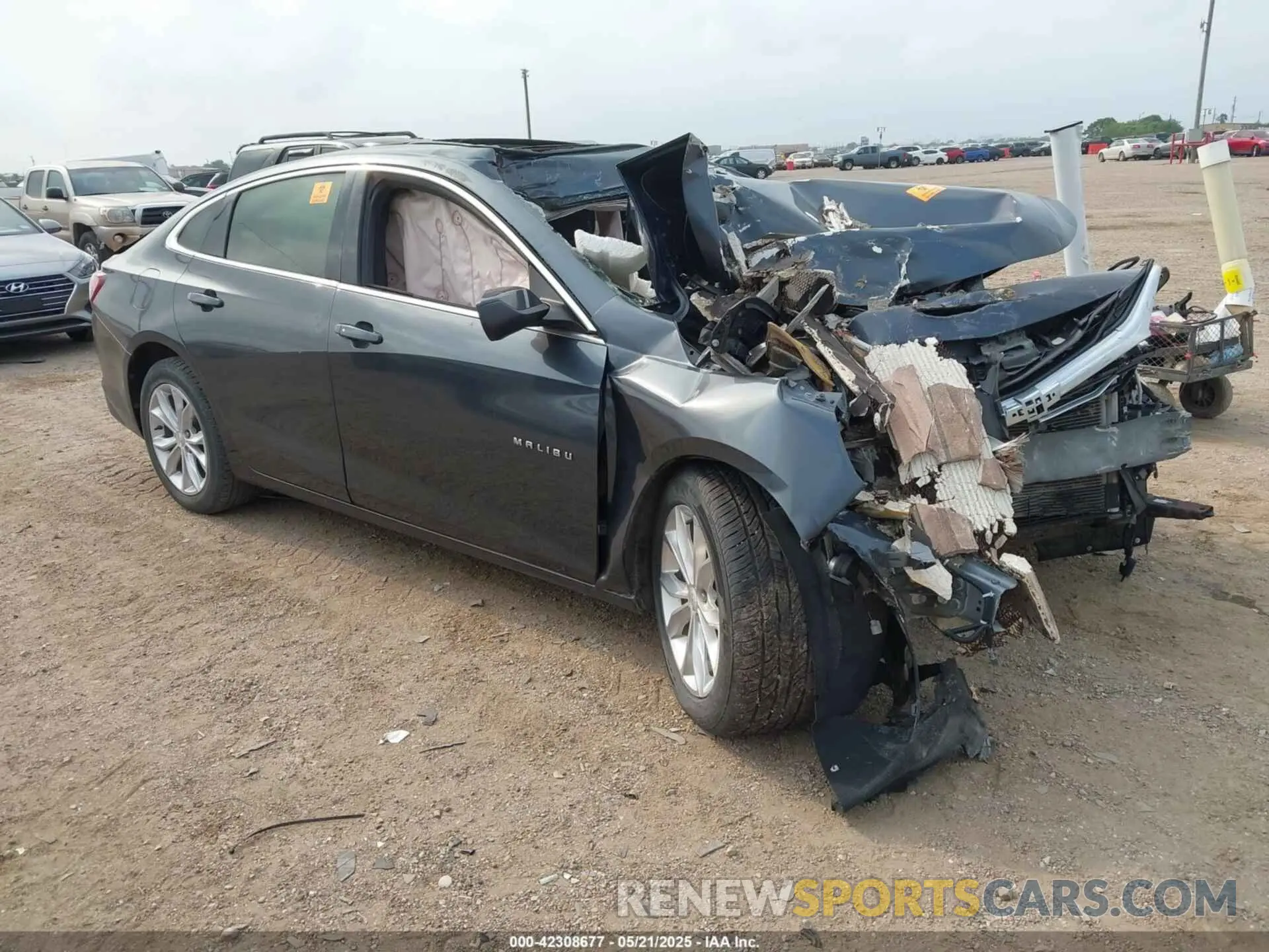 1 fotografías del automóvil dañado 1G1ZD5ST0KF142101 CHEVROLET MALIBU 2019