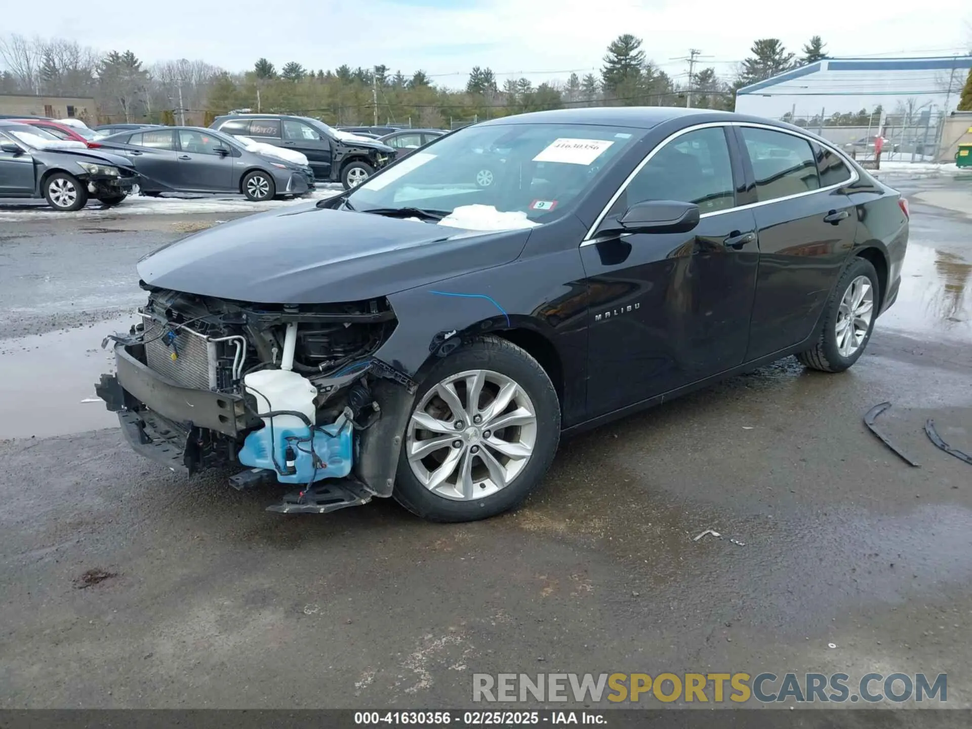 2 fotografías del automóvil dañado 1G1ZD5ST0KF153003 CHEVROLET MALIBU 2019