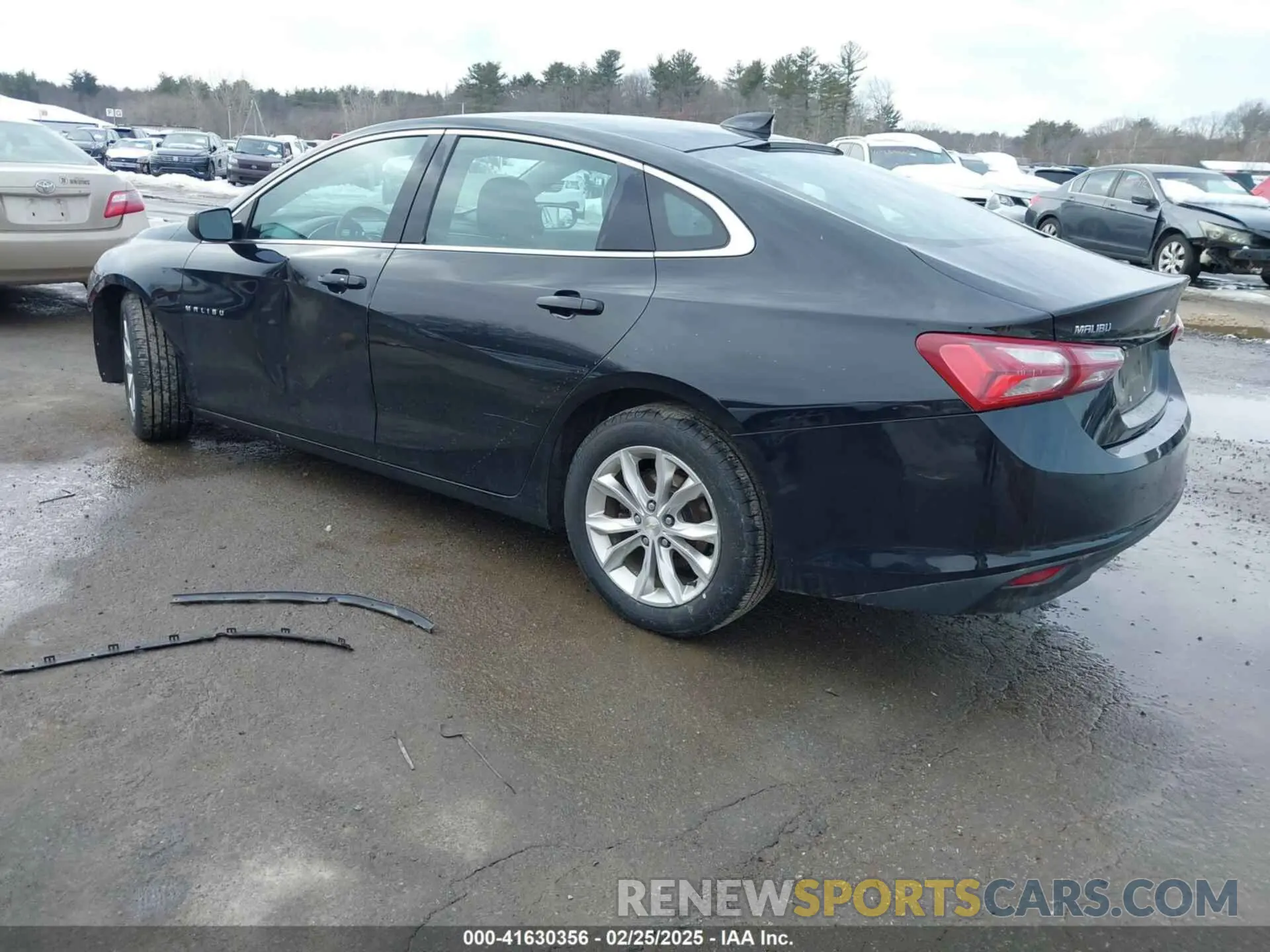 3 fotografías del automóvil dañado 1G1ZD5ST0KF153003 CHEVROLET MALIBU 2019