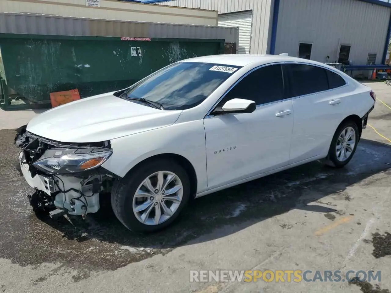 1 fotografías del automóvil dañado 1G1ZD5ST0KF160050 CHEVROLET MALIBU 2019
