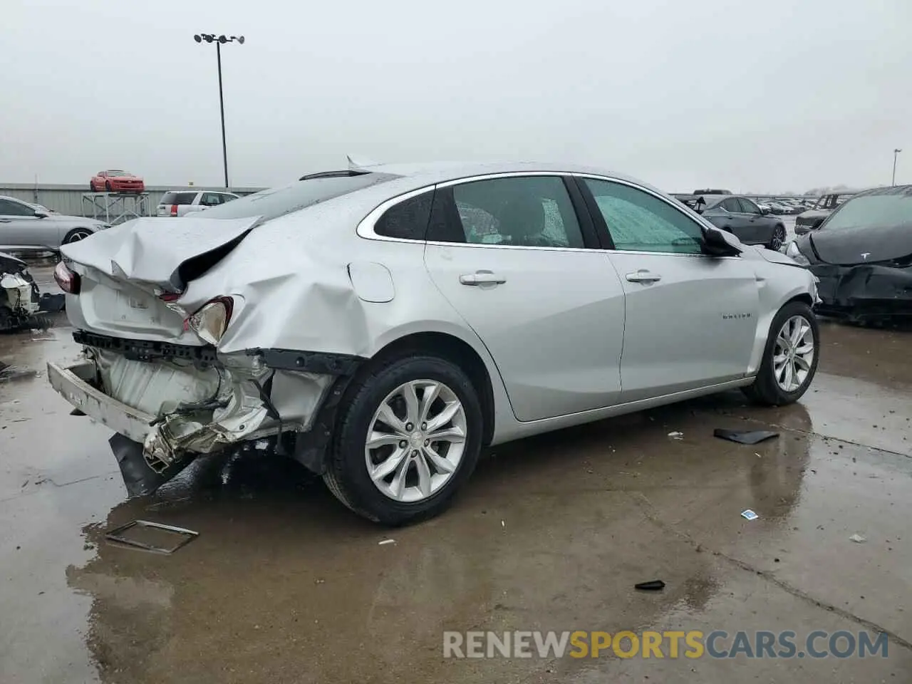 3 fotografías del automóvil dañado 1G1ZD5ST0KF167032 CHEVROLET MALIBU 2019