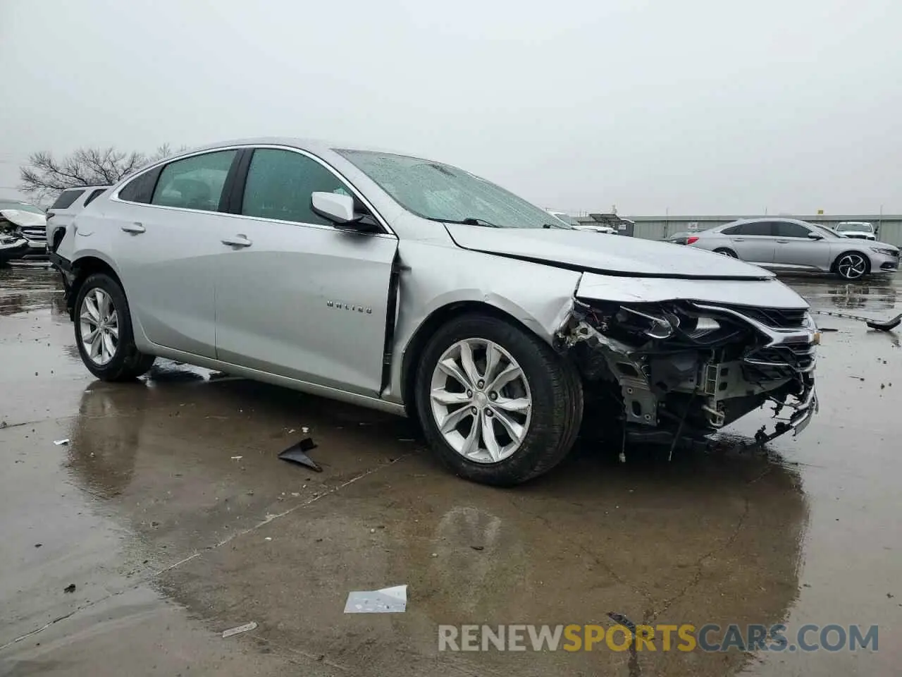 4 fotografías del automóvil dañado 1G1ZD5ST0KF167032 CHEVROLET MALIBU 2019