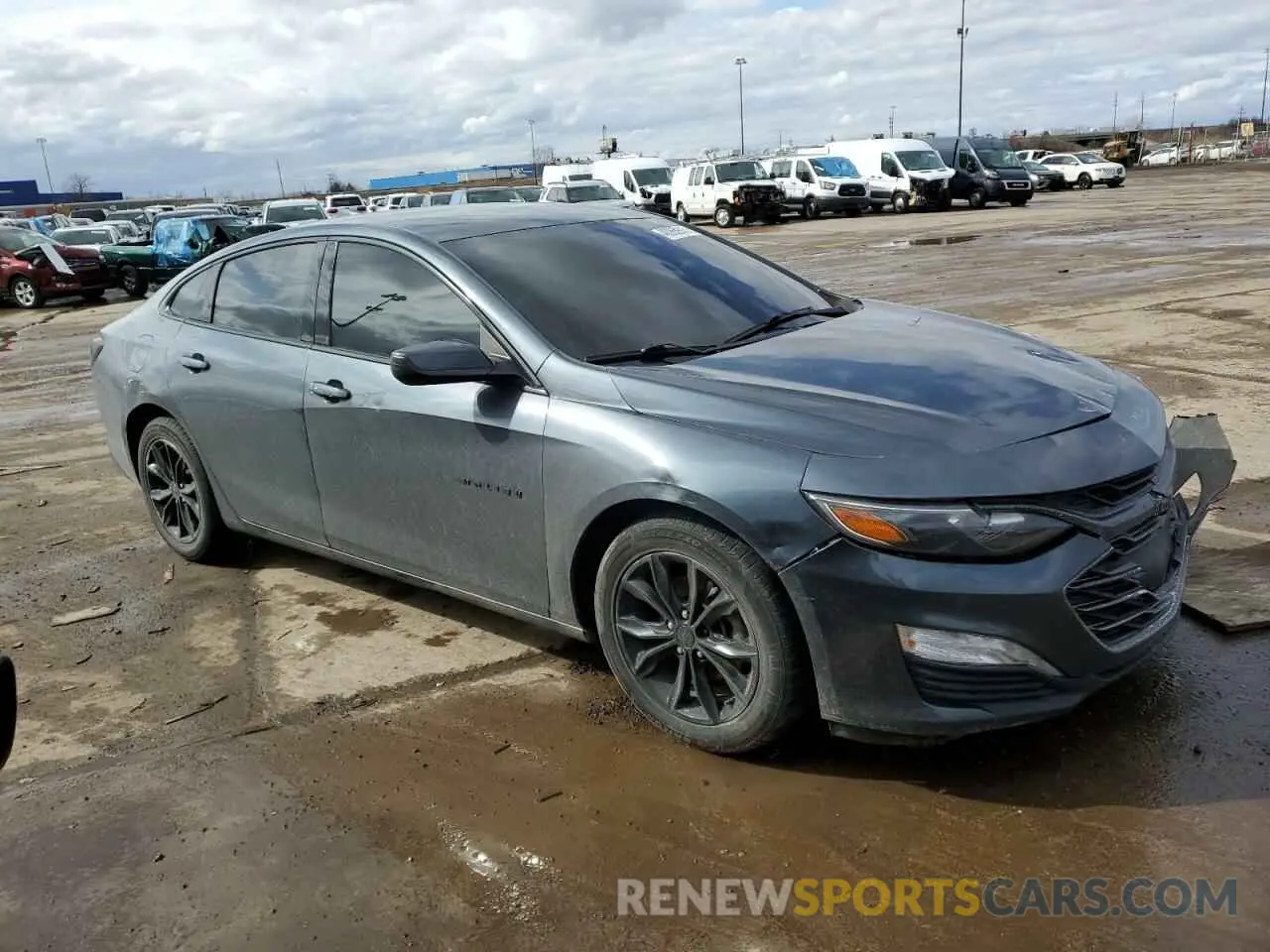 4 fotografías del automóvil dañado 1G1ZD5ST0KF170643 CHEVROLET MALIBU 2019