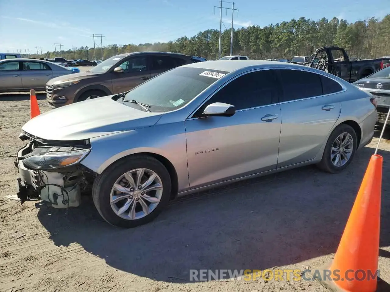 1 fotografías del automóvil dañado 1G1ZD5ST1KF110984 CHEVROLET MALIBU 2019