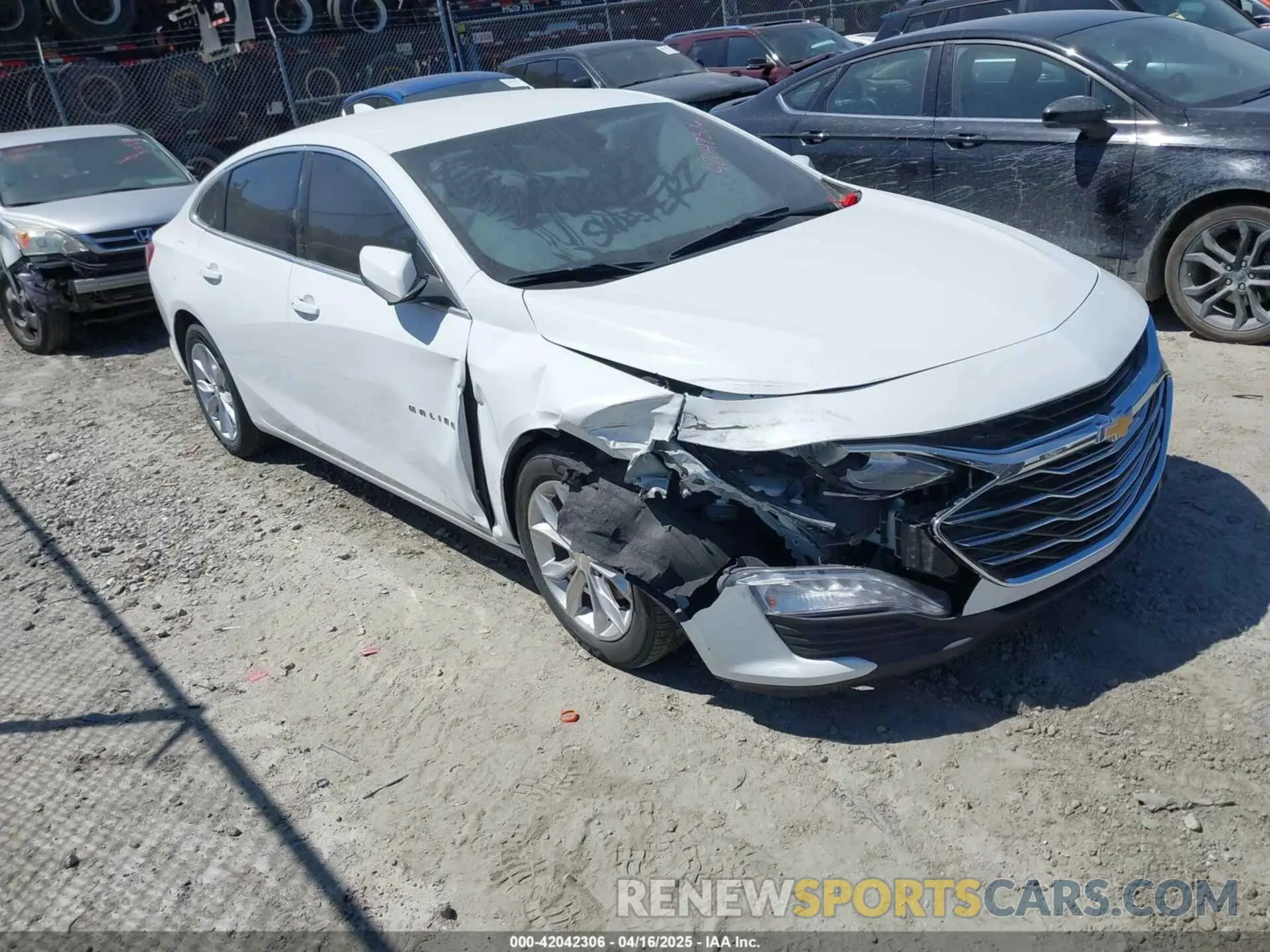 1 fotografías del automóvil dañado 1G1ZD5ST1KF115523 CHEVROLET MALIBU 2019