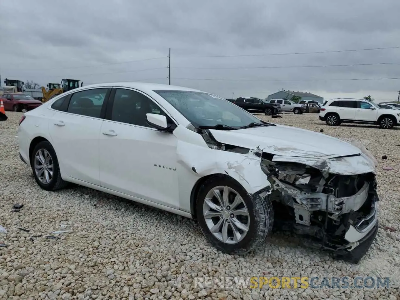4 fotografías del automóvil dañado 1G1ZD5ST1KF133617 CHEVROLET MALIBU 2019