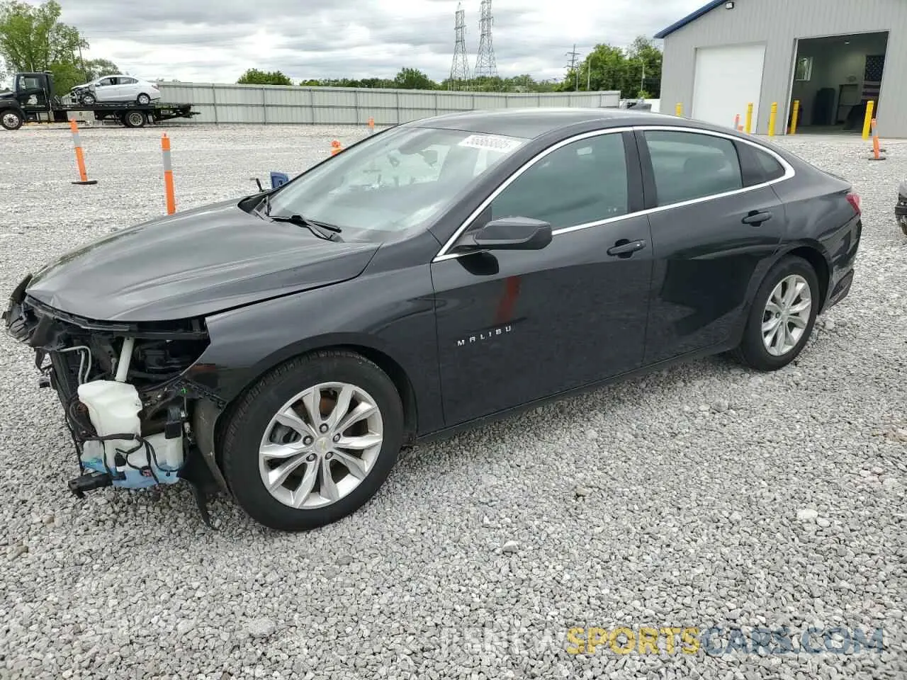1 fotografías del automóvil dañado 1G1ZD5ST1KF144147 CHEVROLET MALIBU 2019