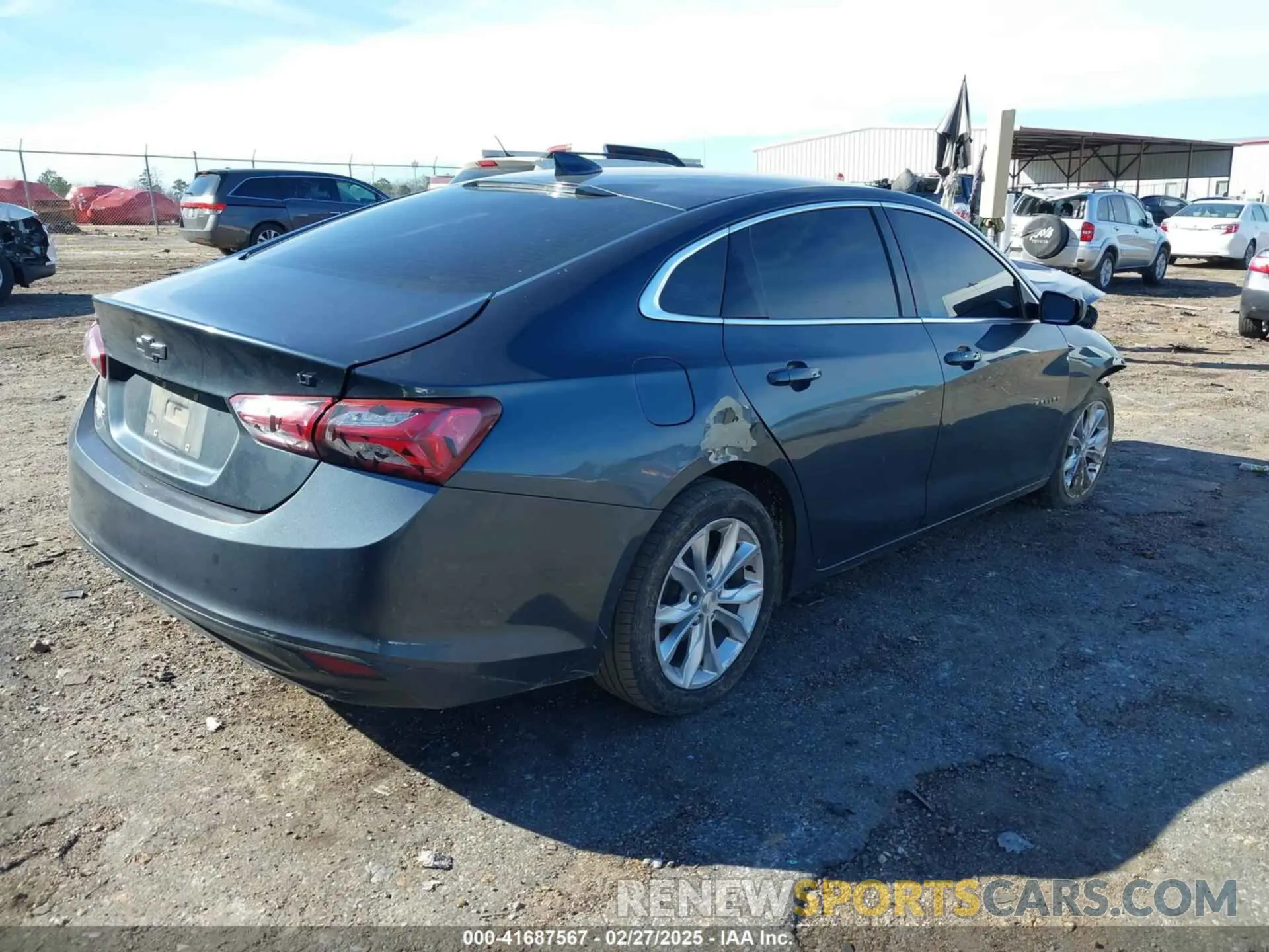4 fotografías del automóvil dañado 1G1ZD5ST1KF175530 CHEVROLET MALIBU 2019