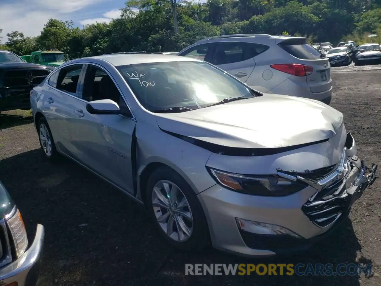 4 fotografías del automóvil dañado 1G1ZD5ST1KF177049 CHEVROLET MALIBU 2019