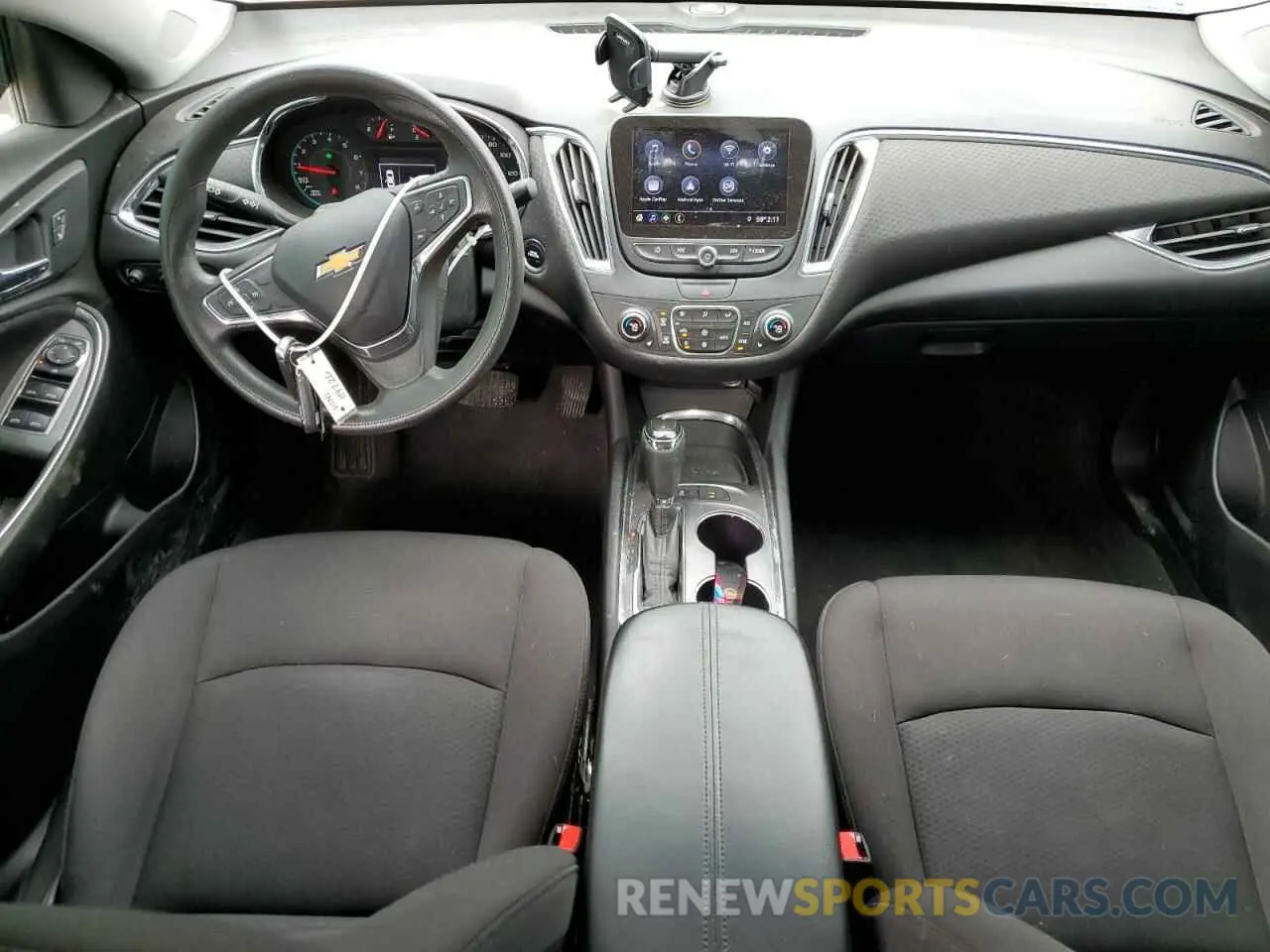 8 fotografías del automóvil dañado 1G1ZD5ST2KF119726 CHEVROLET MALIBU 2019