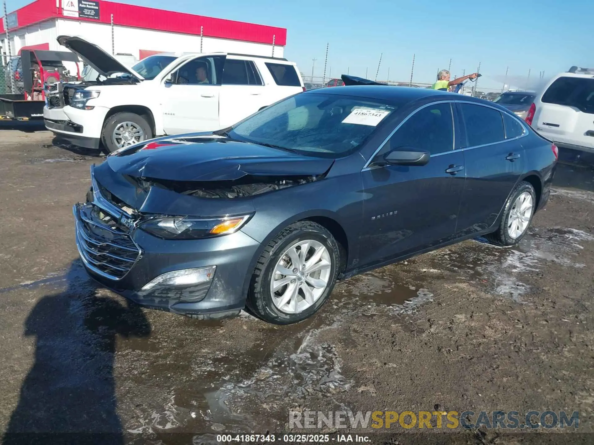 2 fotografías del automóvil dañado 1G1ZD5ST2KF135053 CHEVROLET MALIBU 2019