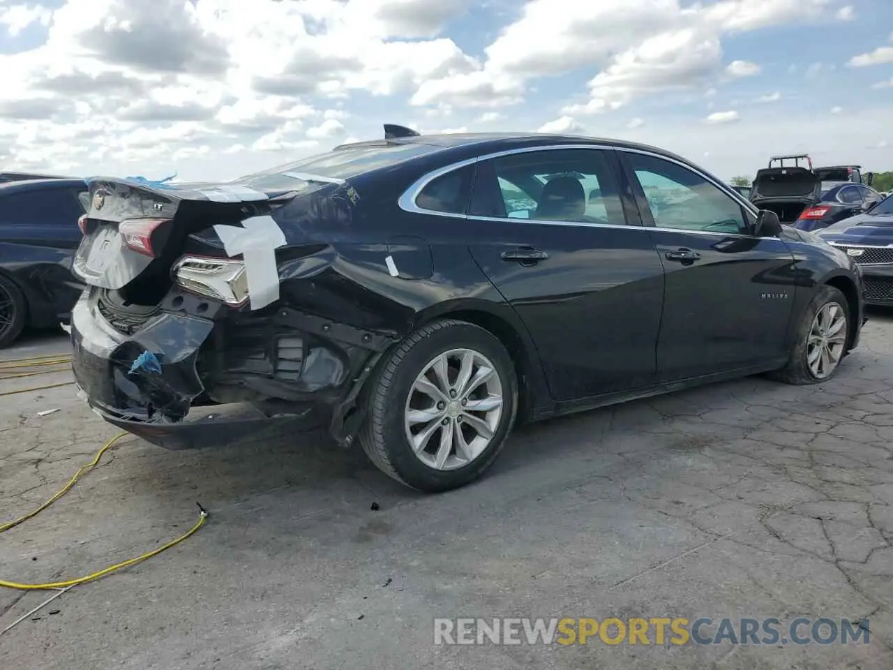 3 fotografías del automóvil dañado 1G1ZD5ST2KF175374 CHEVROLET MALIBU 2019