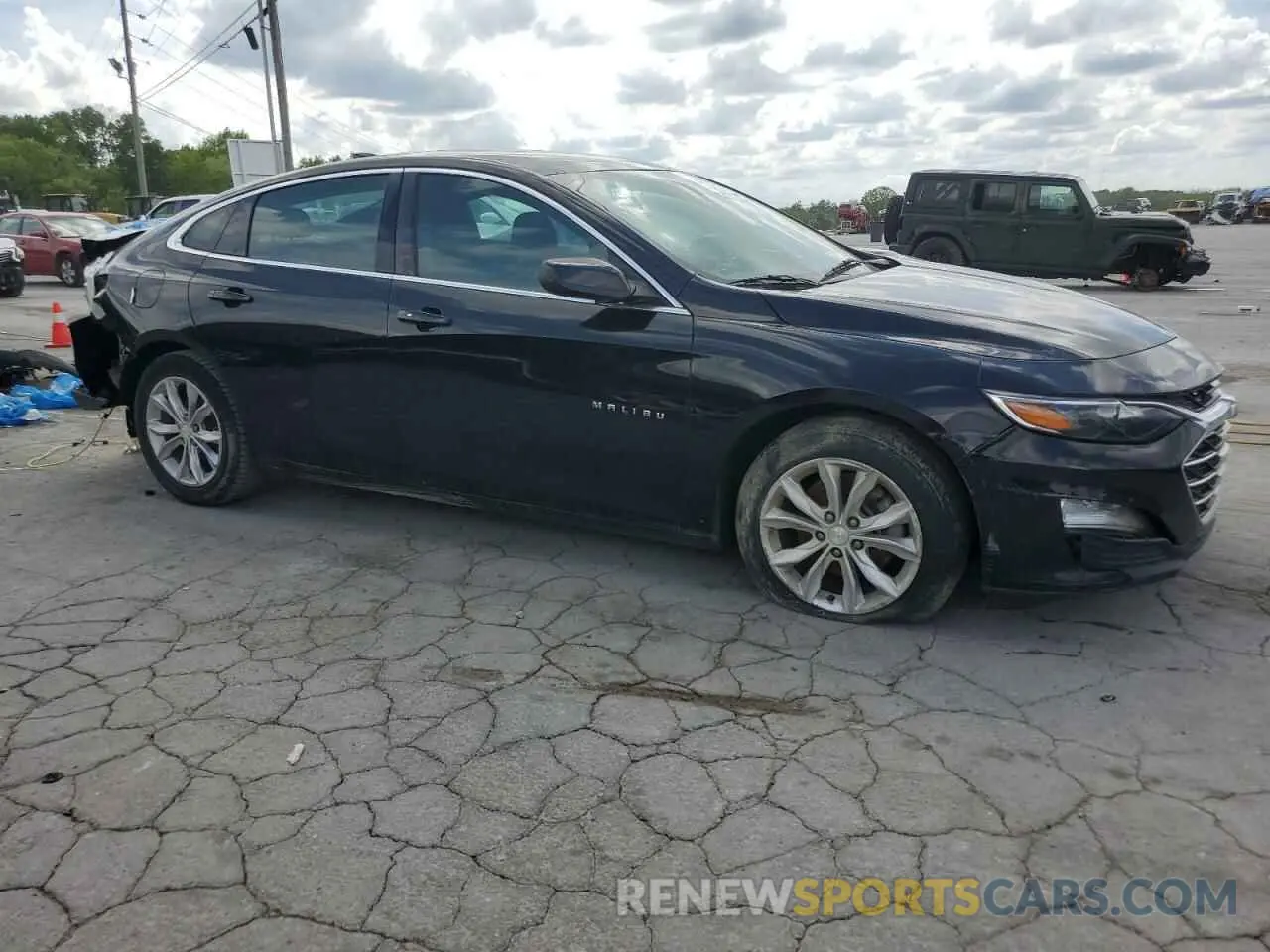 4 fotografías del automóvil dañado 1G1ZD5ST2KF175374 CHEVROLET MALIBU 2019