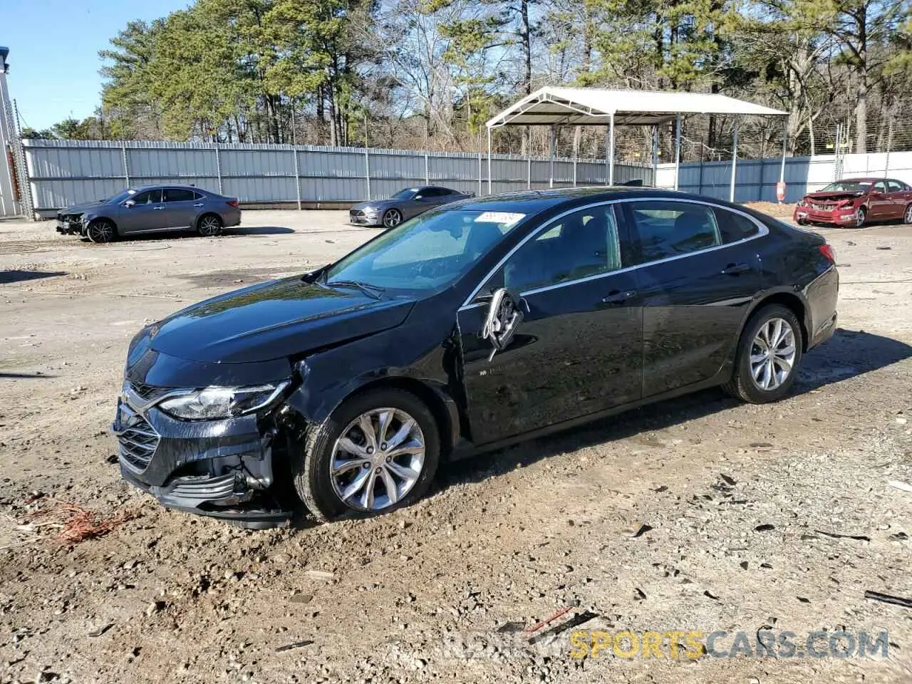 1 fotografías del automóvil dañado 1G1ZD5ST3KF158440 CHEVROLET MALIBU 2019