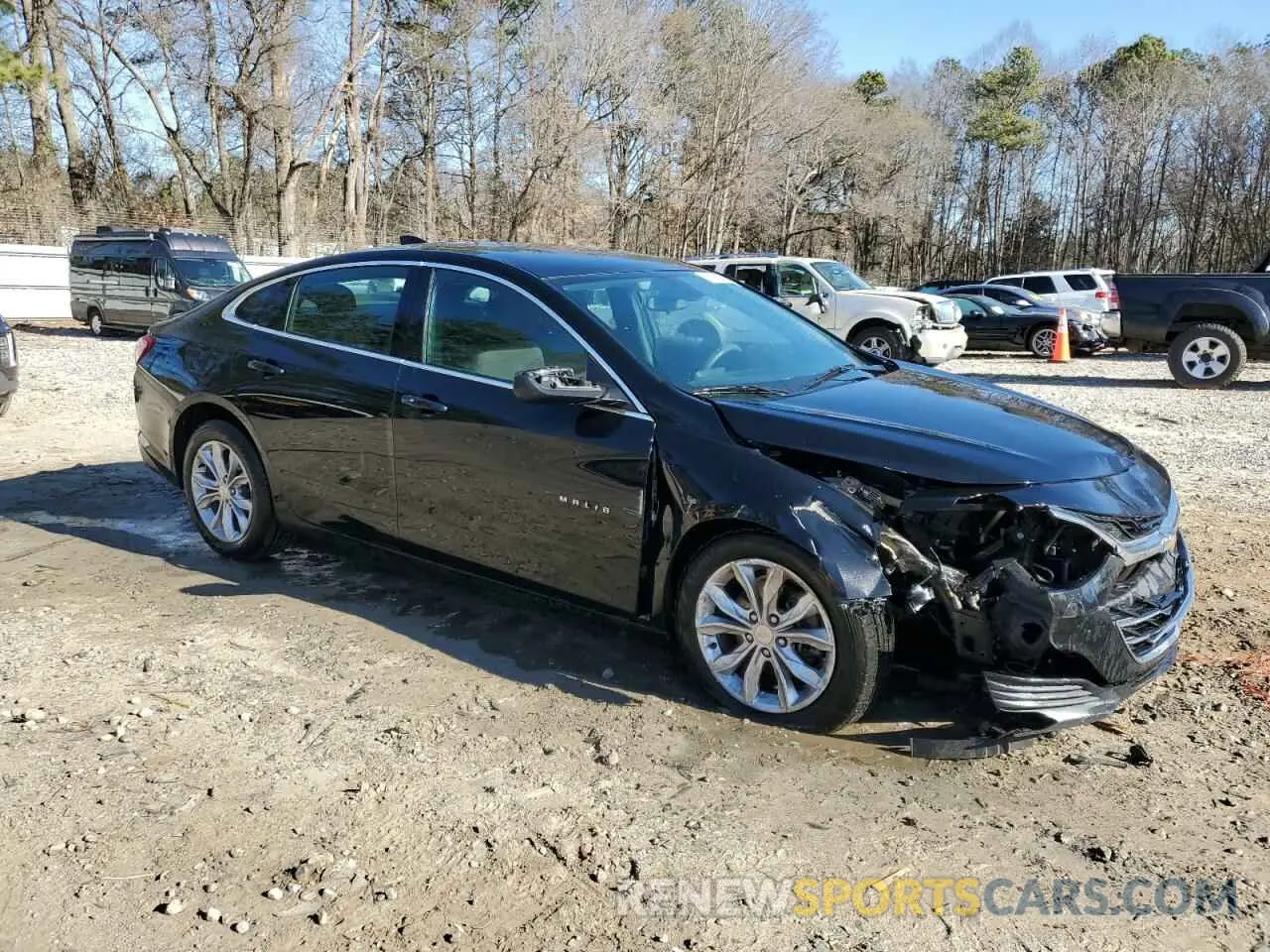 4 fotografías del automóvil dañado 1G1ZD5ST3KF158440 CHEVROLET MALIBU 2019