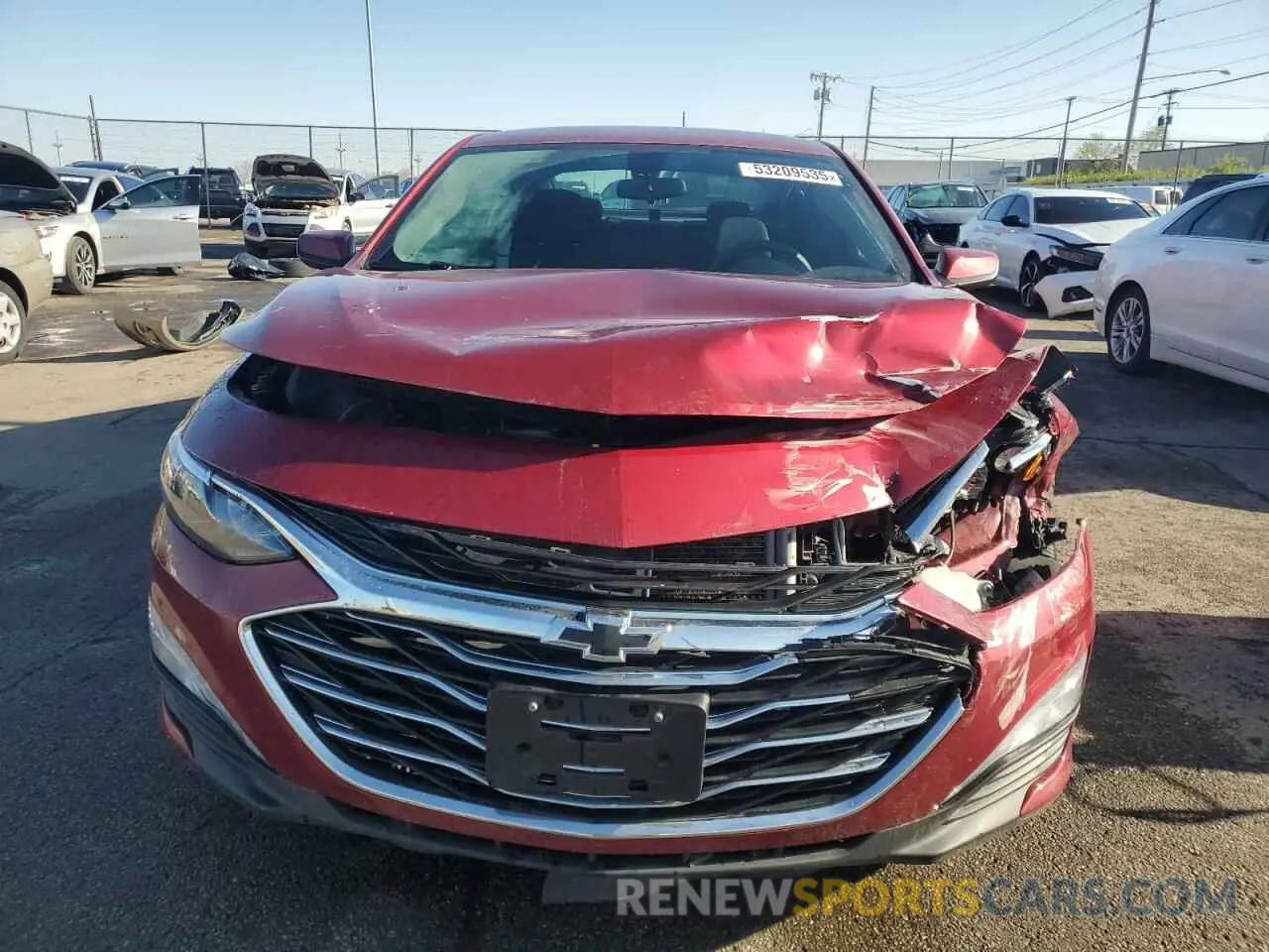 5 fotografías del automóvil dañado 1G1ZD5ST3KF211976 CHEVROLET MALIBU 2019