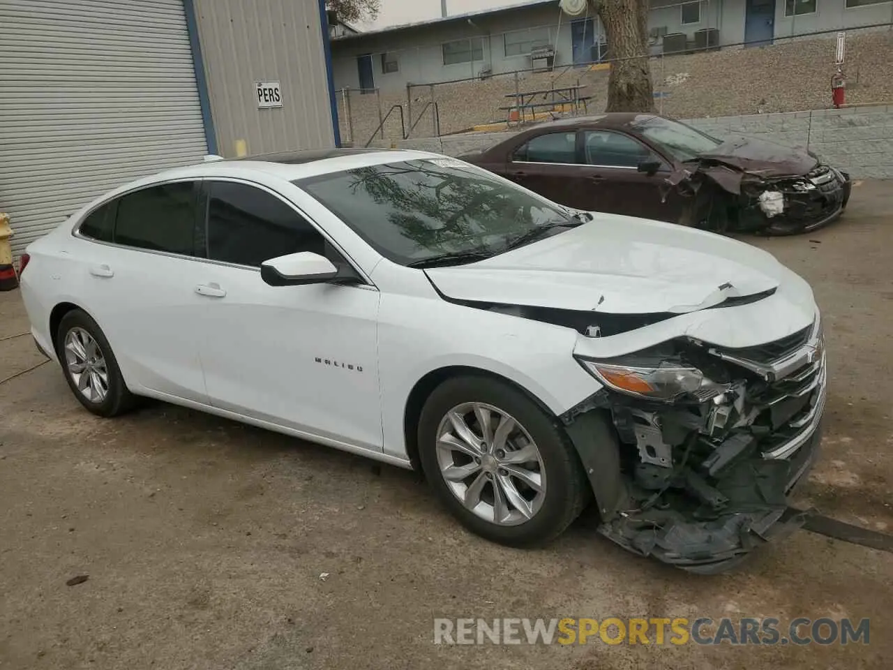 4 fotografías del automóvil dañado 1G1ZD5ST4KF105018 CHEVROLET MALIBU 2019