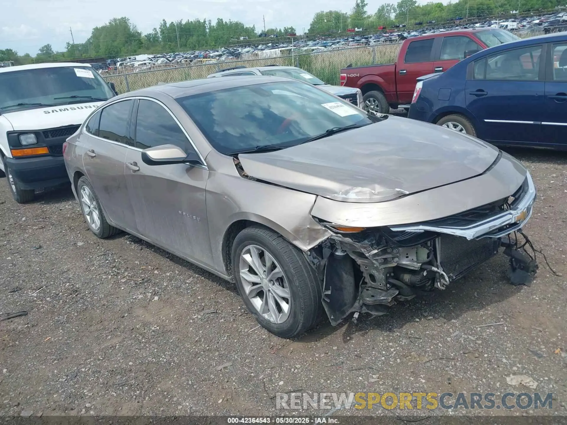 1 fotografías del automóvil dañado 1G1ZD5ST4KF112678 CHEVROLET MALIBU 2019