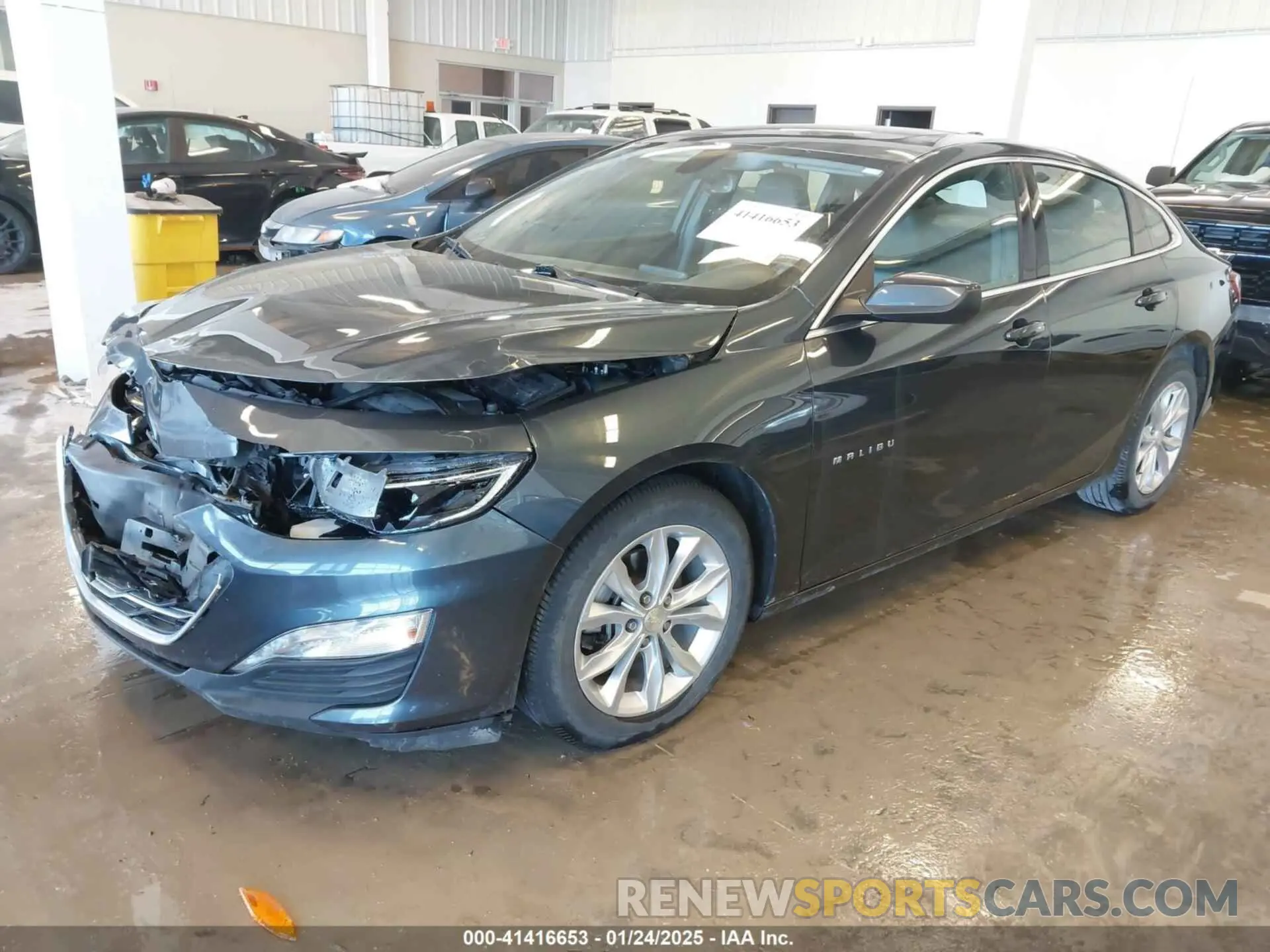 2 fotografías del automóvil dañado 1G1ZD5ST4KF126483 CHEVROLET MALIBU 2019