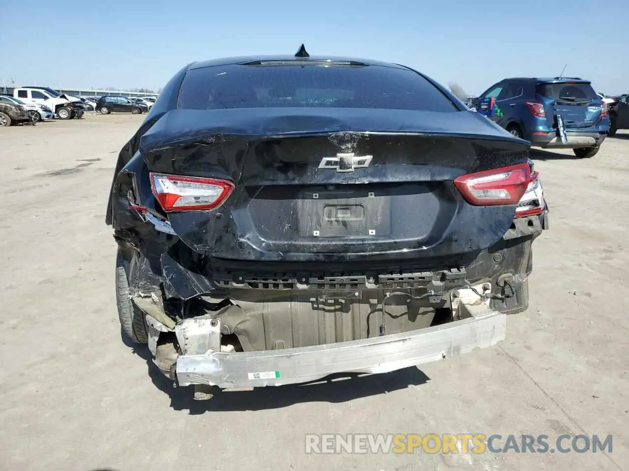 6 fotografías del automóvil dañado 1G1ZD5ST4KF133465 CHEVROLET MALIBU 2019