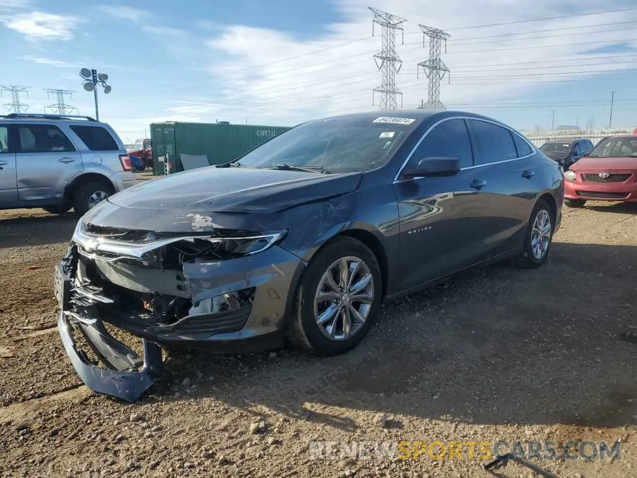 1 fotografías del automóvil dañado 1G1ZD5ST4KF167759 CHEVROLET MALIBU 2019