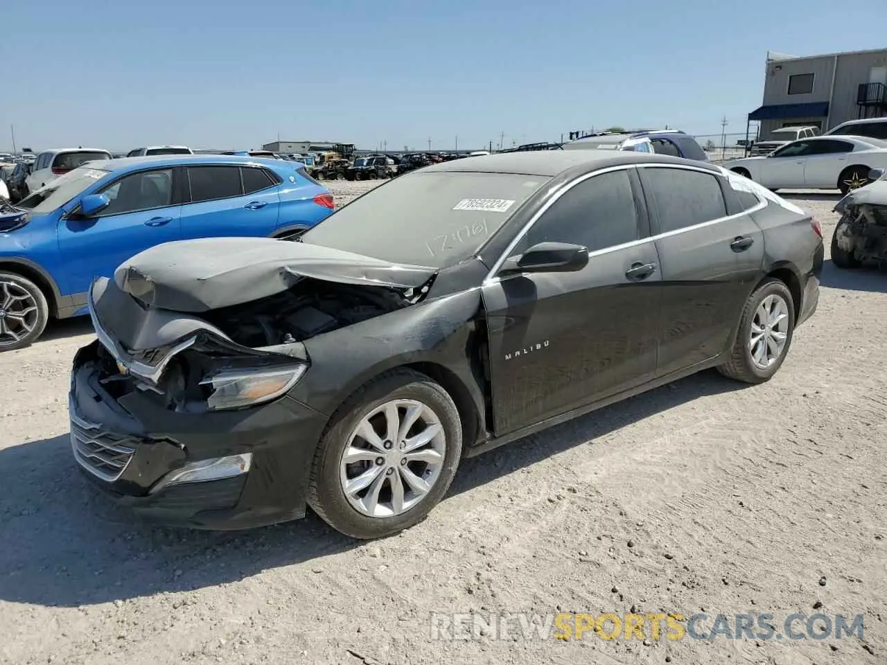 1 fotografías del automóvil dañado 1G1ZD5ST4KF174761 CHEVROLET MALIBU 2019