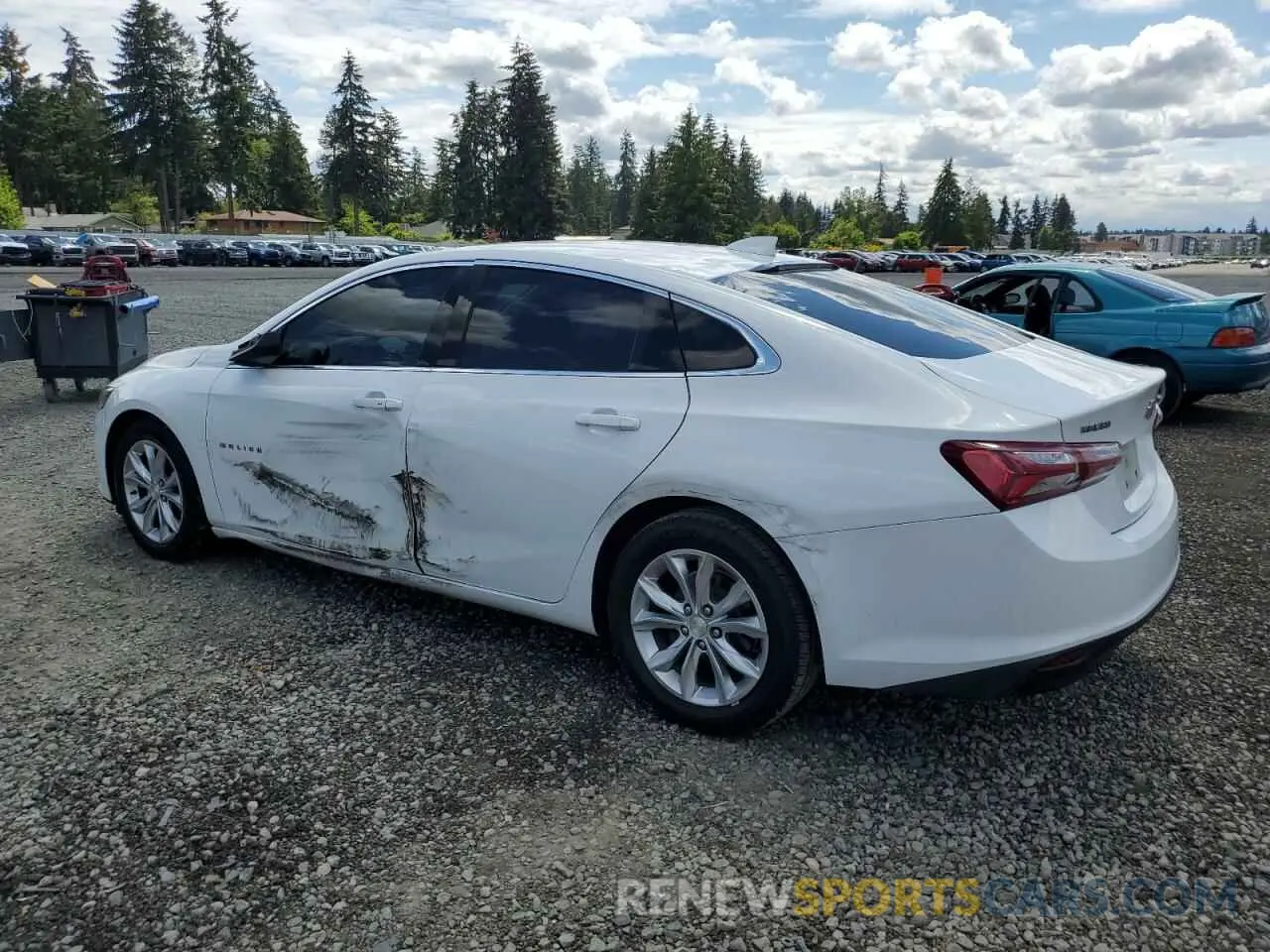 2 fotografías del automóvil dañado 1G1ZD5ST5KF107988 CHEVROLET MALIBU 2019