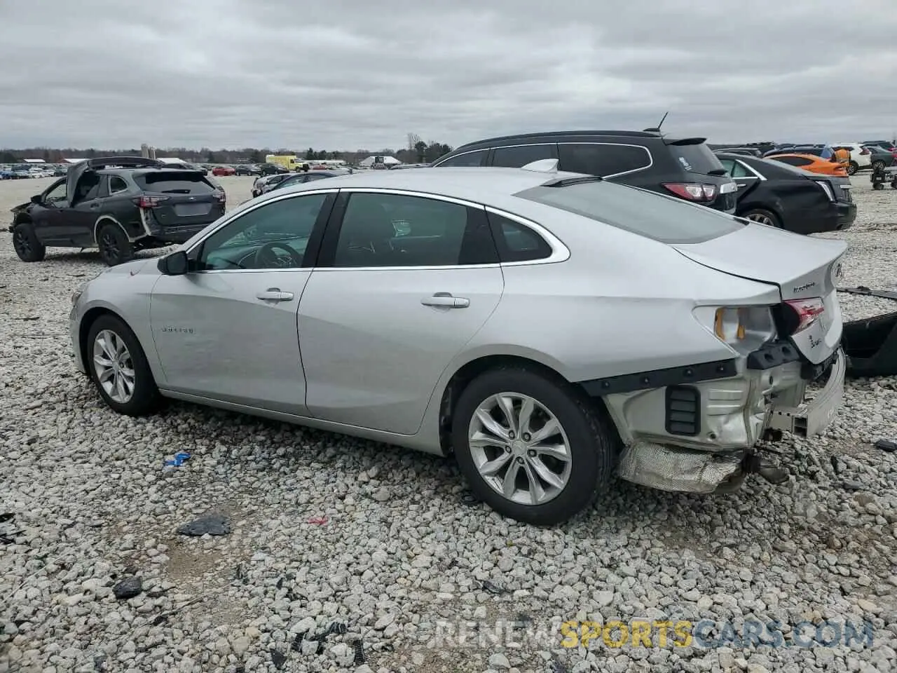 2 fotografías del automóvil dañado 1G1ZD5ST5KF134754 CHEVROLET MALIBU 2019