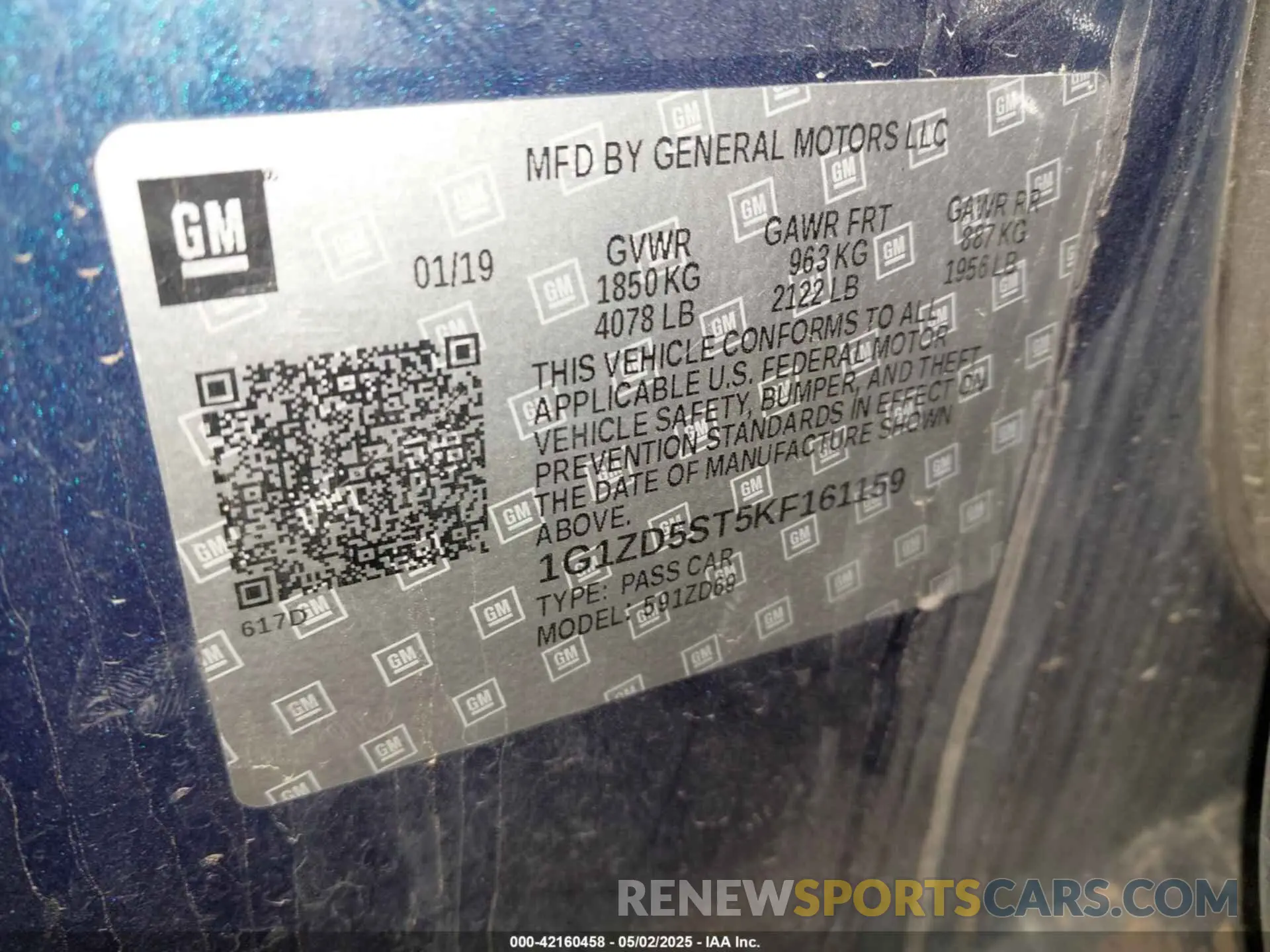9 fotografías del automóvil dañado 1G1ZD5ST5KF161159 CHEVROLET MALIBU 2019