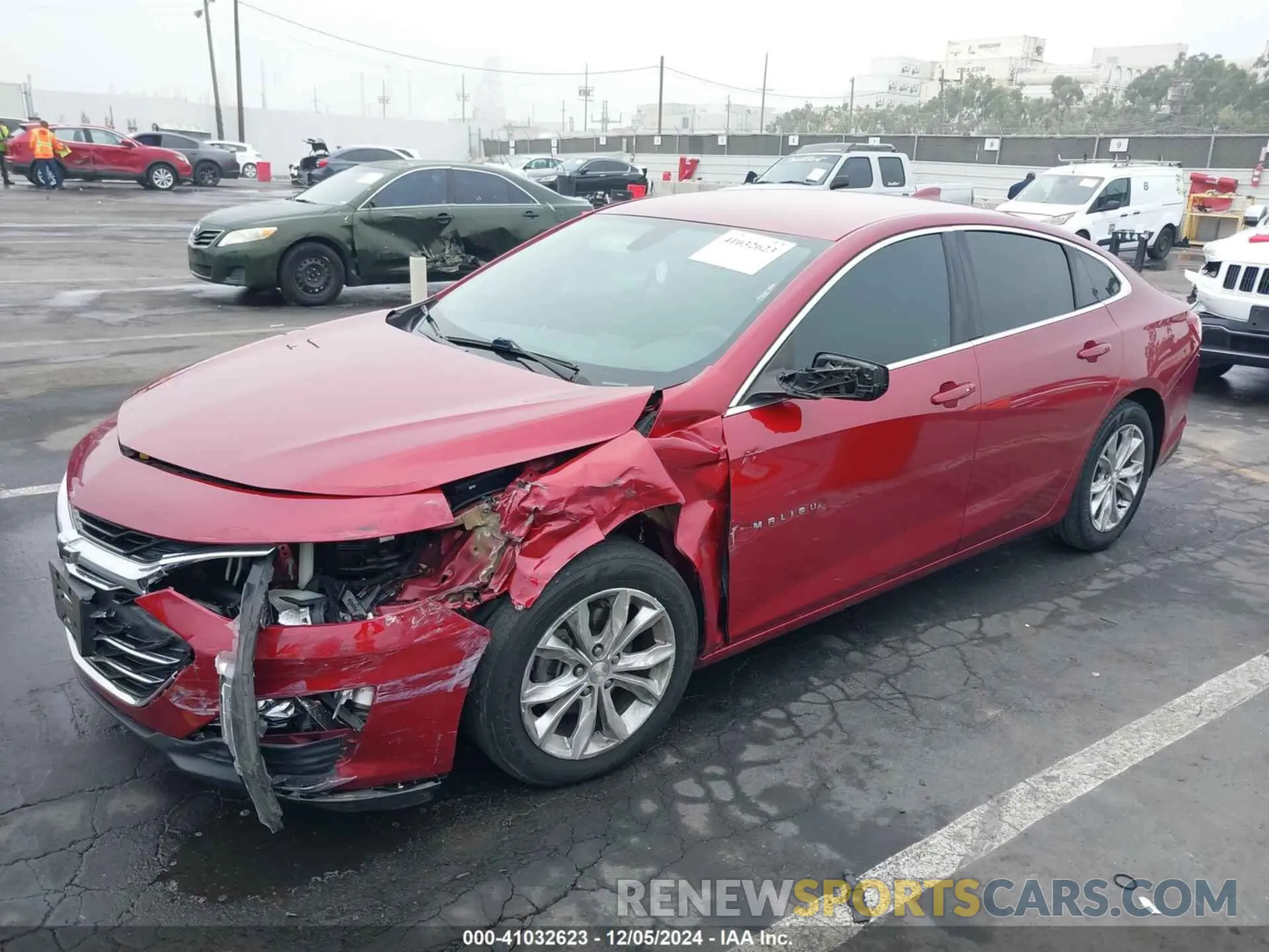 2 fotografías del automóvil dañado 1G1ZD5ST5KF181590 CHEVROLET MALIBU 2019