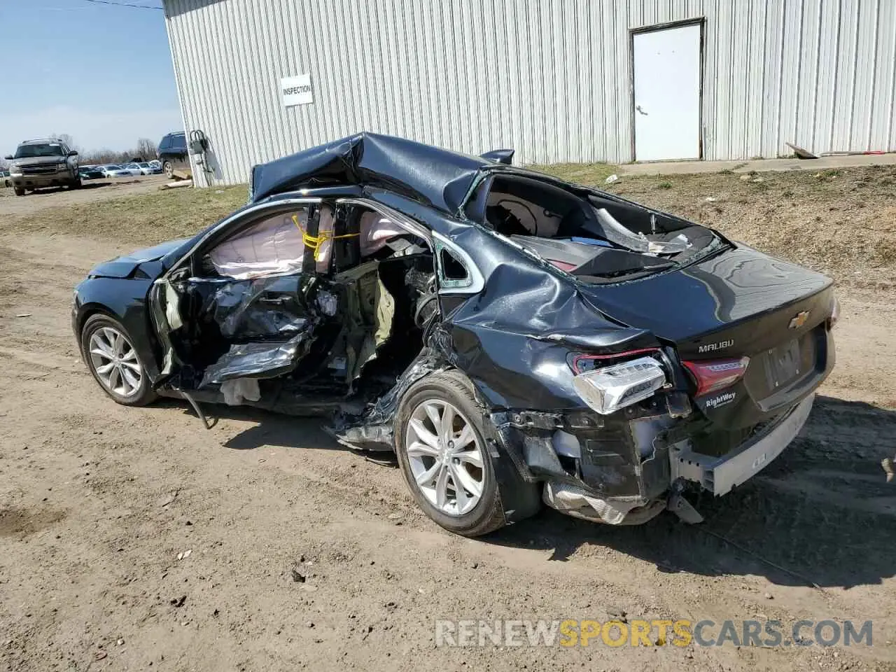 2 fotografías del automóvil dañado 1G1ZD5ST6KF158433 CHEVROLET MALIBU 2019