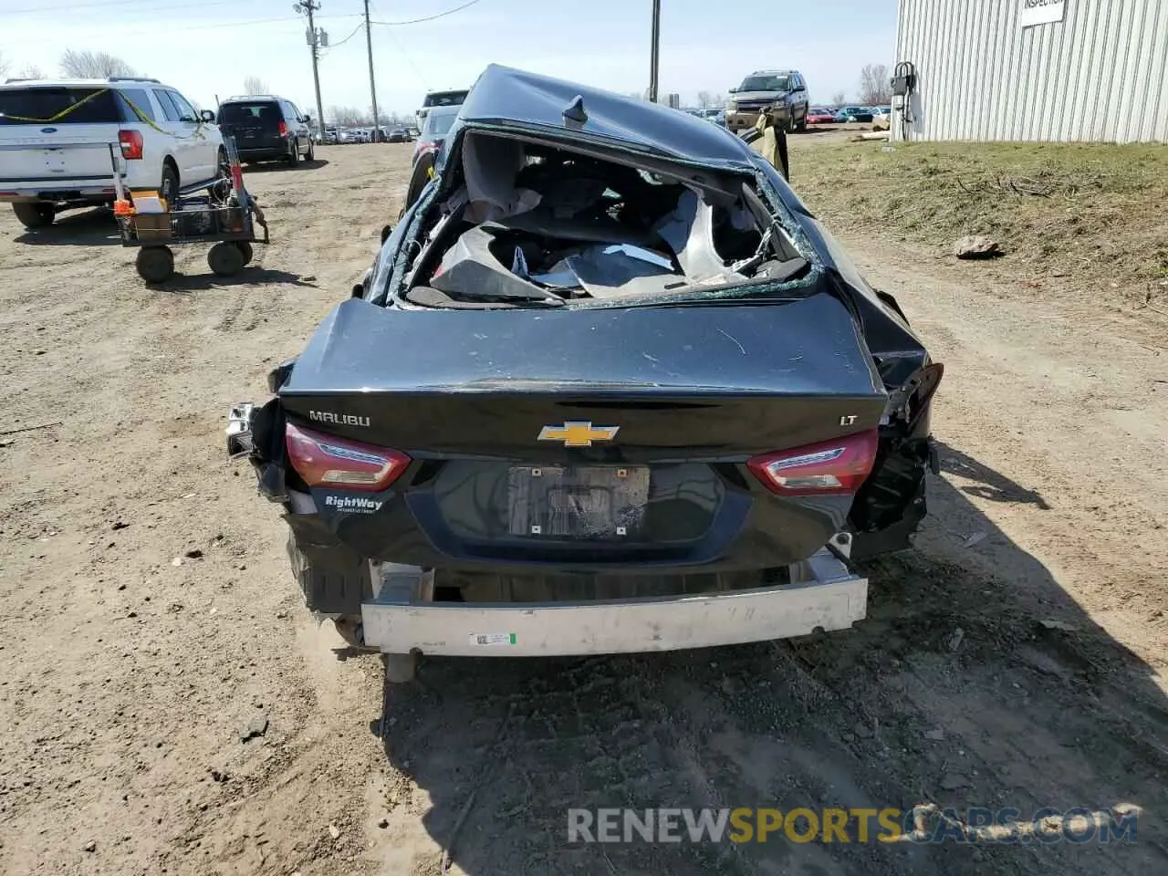 6 fotografías del automóvil dañado 1G1ZD5ST6KF158433 CHEVROLET MALIBU 2019