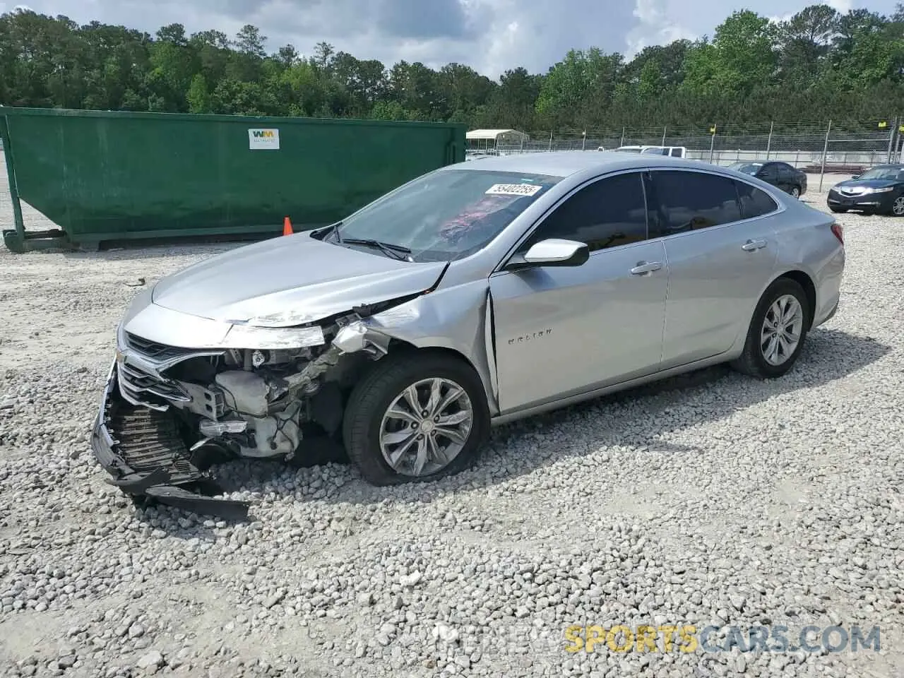 1 fotografías del automóvil dañado 1G1ZD5ST6KF176981 CHEVROLET MALIBU 2019