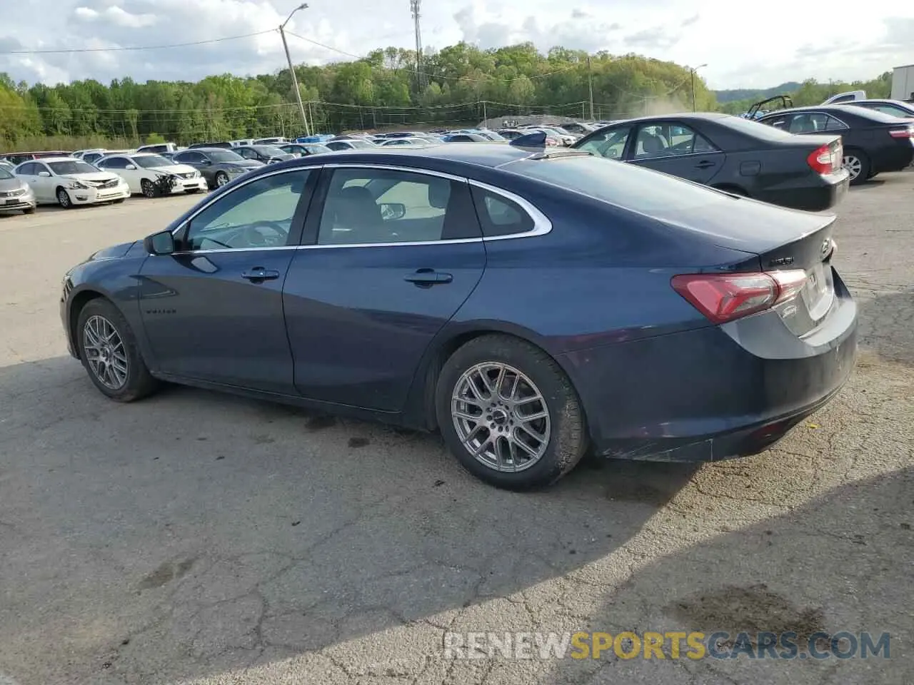 2 fotografías del automóvil dañado 1G1ZD5ST6KF208845 CHEVROLET MALIBU 2019