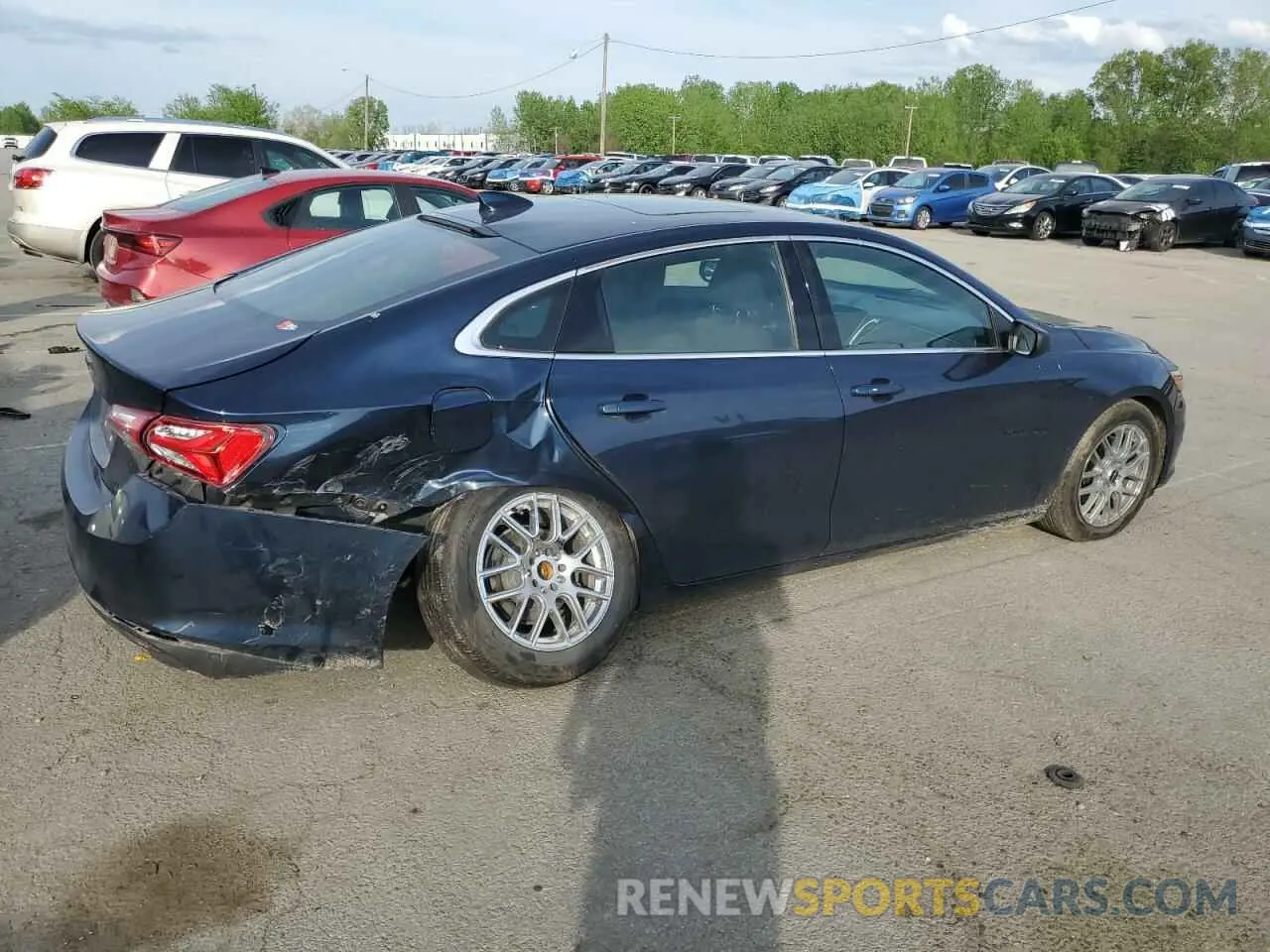 3 fotografías del automóvil dañado 1G1ZD5ST6KF208845 CHEVROLET MALIBU 2019