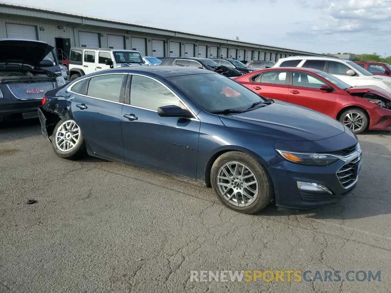 4 fotografías del automóvil dañado 1G1ZD5ST6KF208845 CHEVROLET MALIBU 2019
