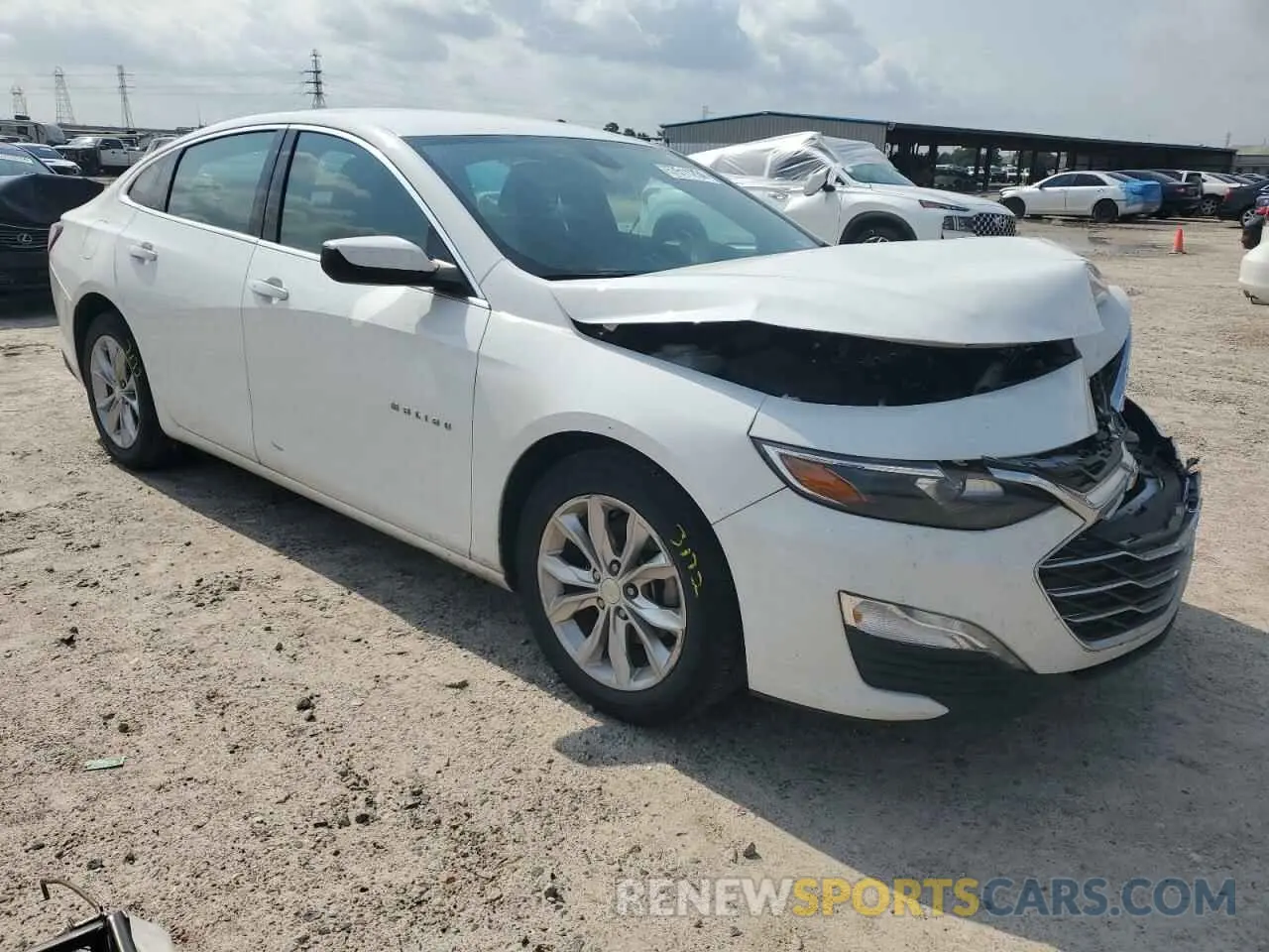 4 fotografías del automóvil dañado 1G1ZD5ST7KF109287 CHEVROLET MALIBU 2019