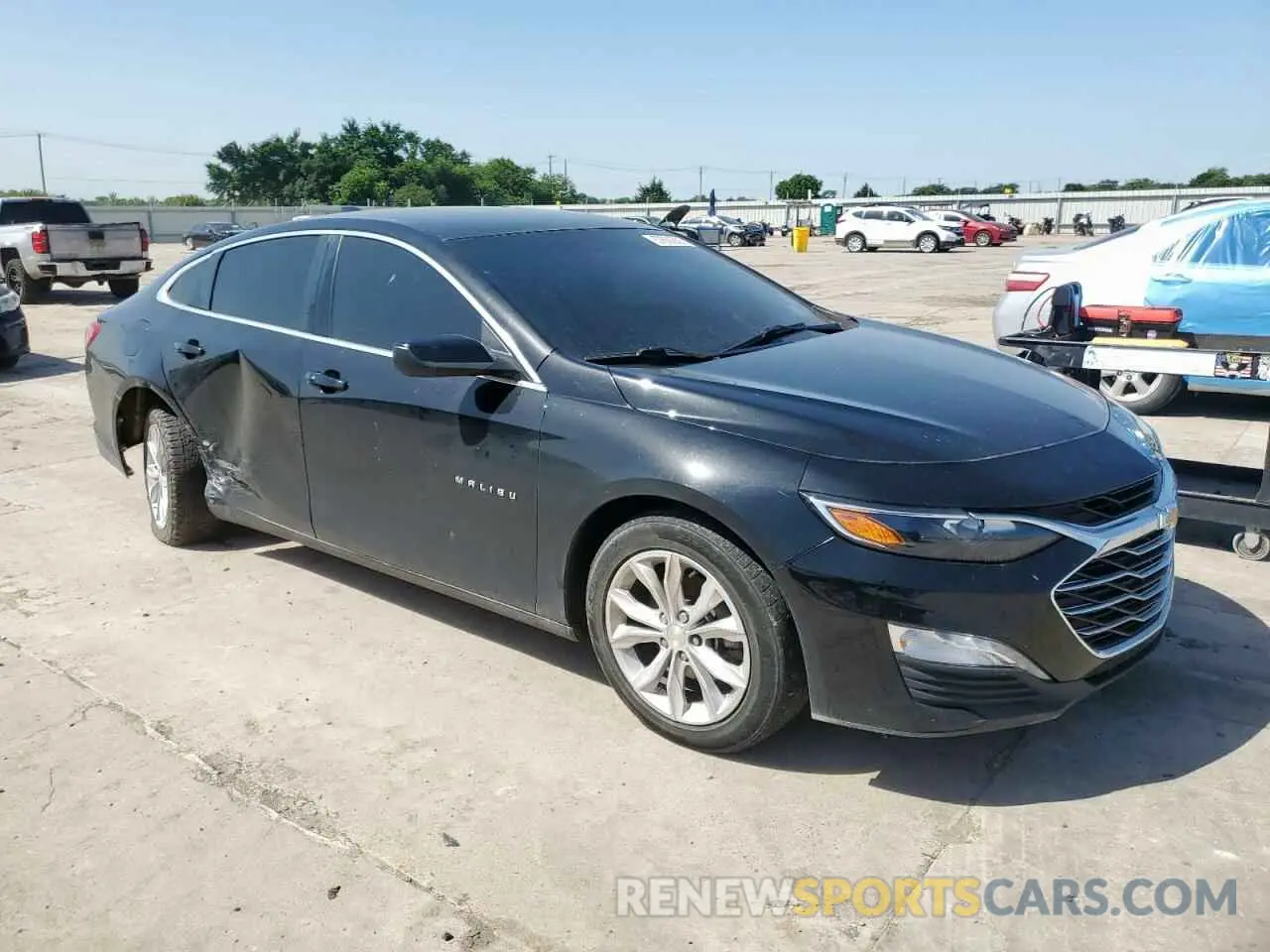 4 fotografías del automóvil dañado 1G1ZD5ST7KF171076 CHEVROLET MALIBU 2019