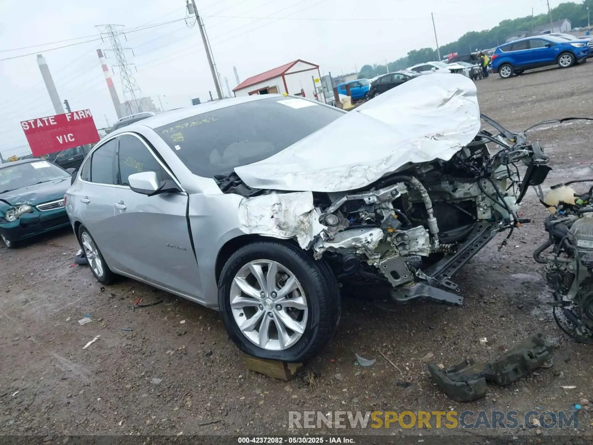1 fotografías del automóvil dañado 1G1ZD5ST8KF163049 CHEVROLET MALIBU 2019