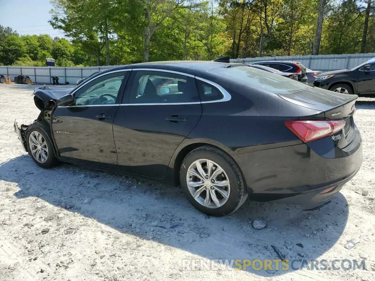 2 fotografías del automóvil dañado 1G1ZD5ST8KF164623 CHEVROLET MALIBU 2019
