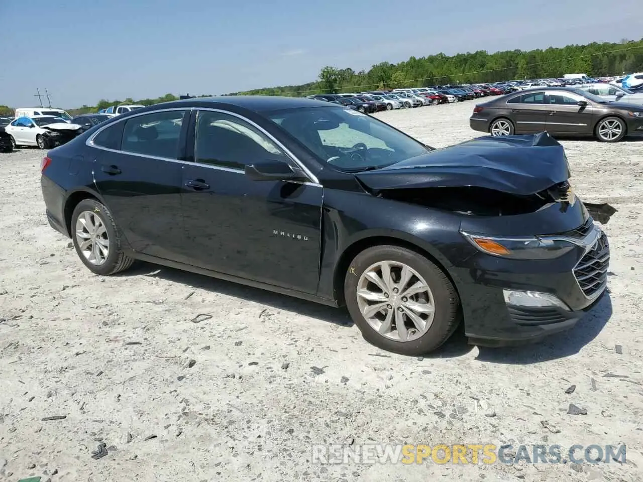 4 fotografías del automóvil dañado 1G1ZD5ST8KF164623 CHEVROLET MALIBU 2019