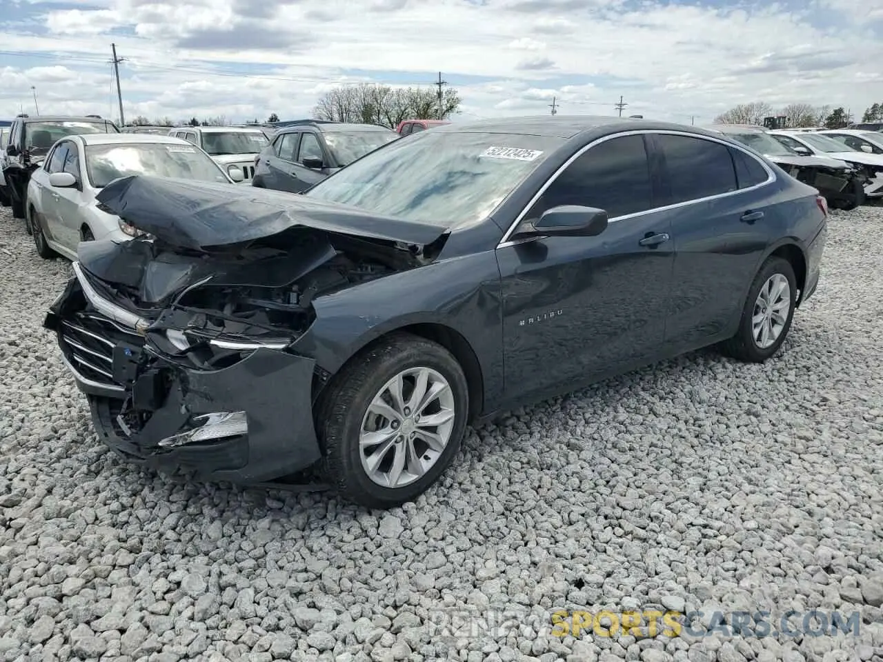 1 fotografías del automóvil dañado 1G1ZD5ST9KF134756 CHEVROLET MALIBU 2019