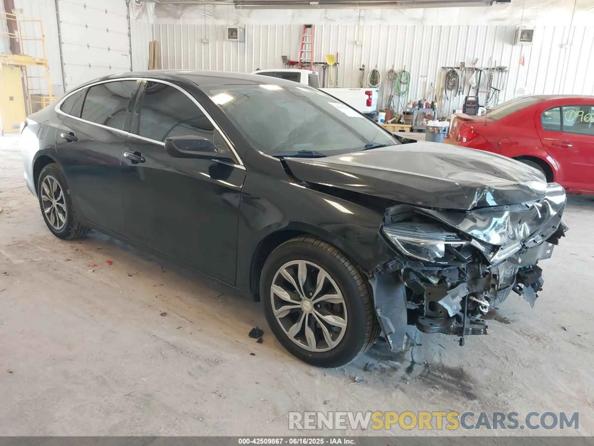 1 fotografías del automóvil dañado 1G1ZD5ST9KF167773 CHEVROLET MALIBU 2019