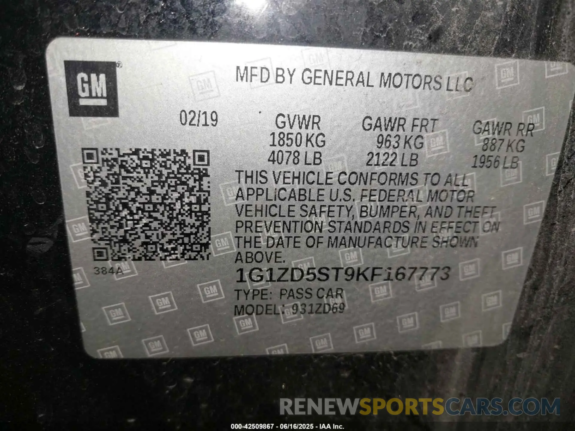 9 fotografías del automóvil dañado 1G1ZD5ST9KF167773 CHEVROLET MALIBU 2019