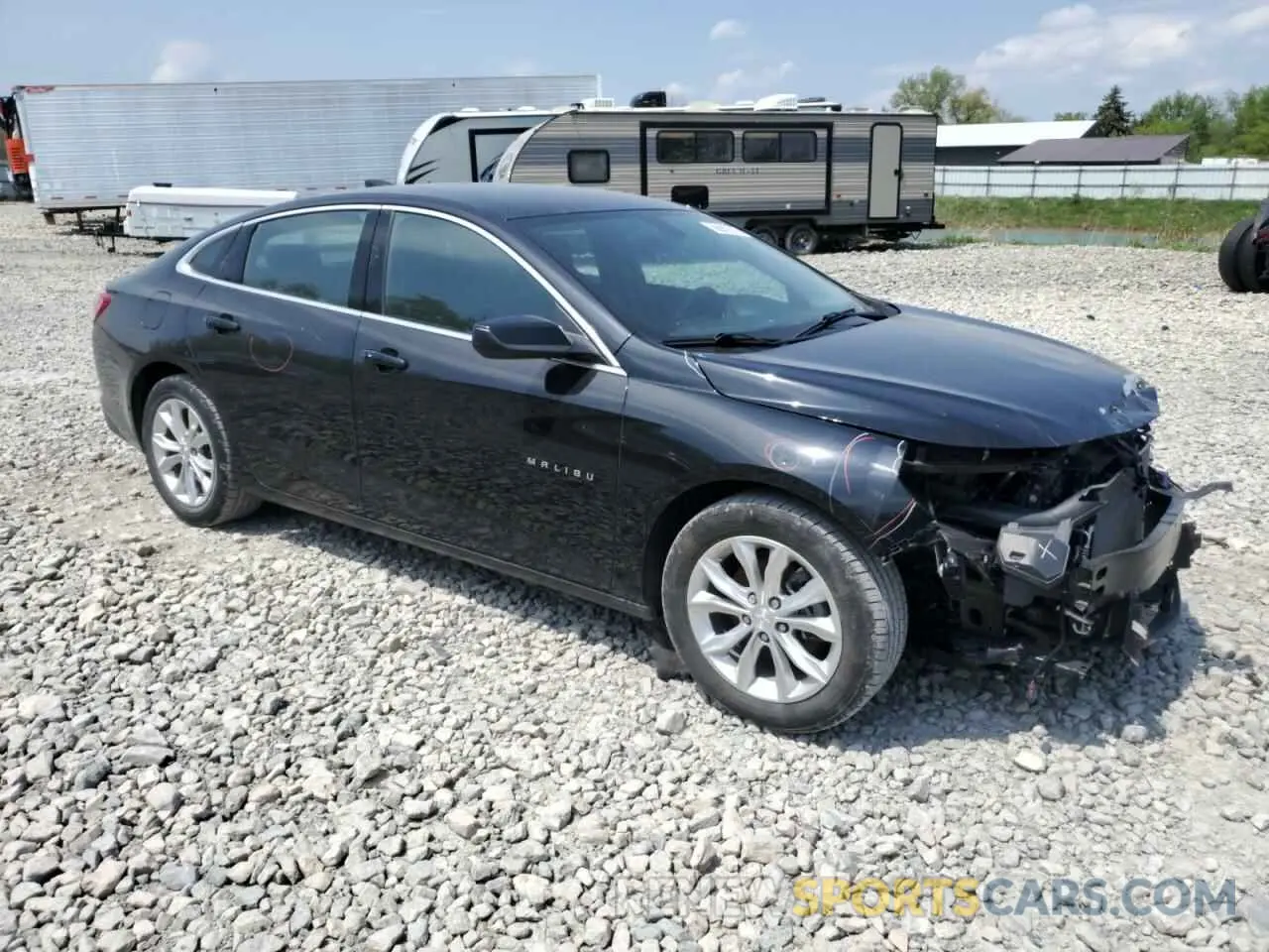 4 fotografías del automóvil dañado 1G1ZD5ST9KF213795 CHEVROLET MALIBU 2019
