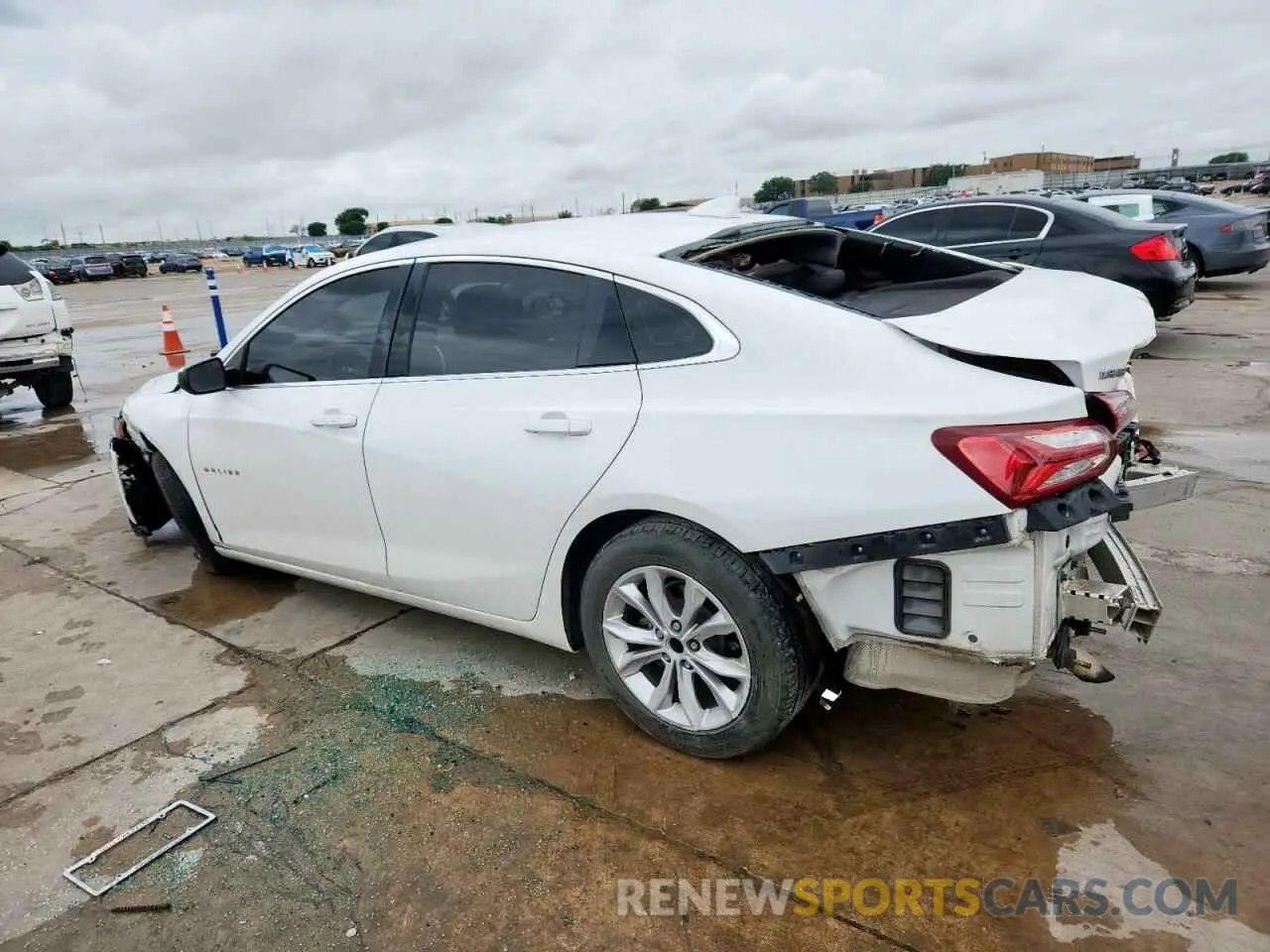 2 fotografías del automóvil dañado 1G1ZD5STXKF154014 CHEVROLET MALIBU 2019